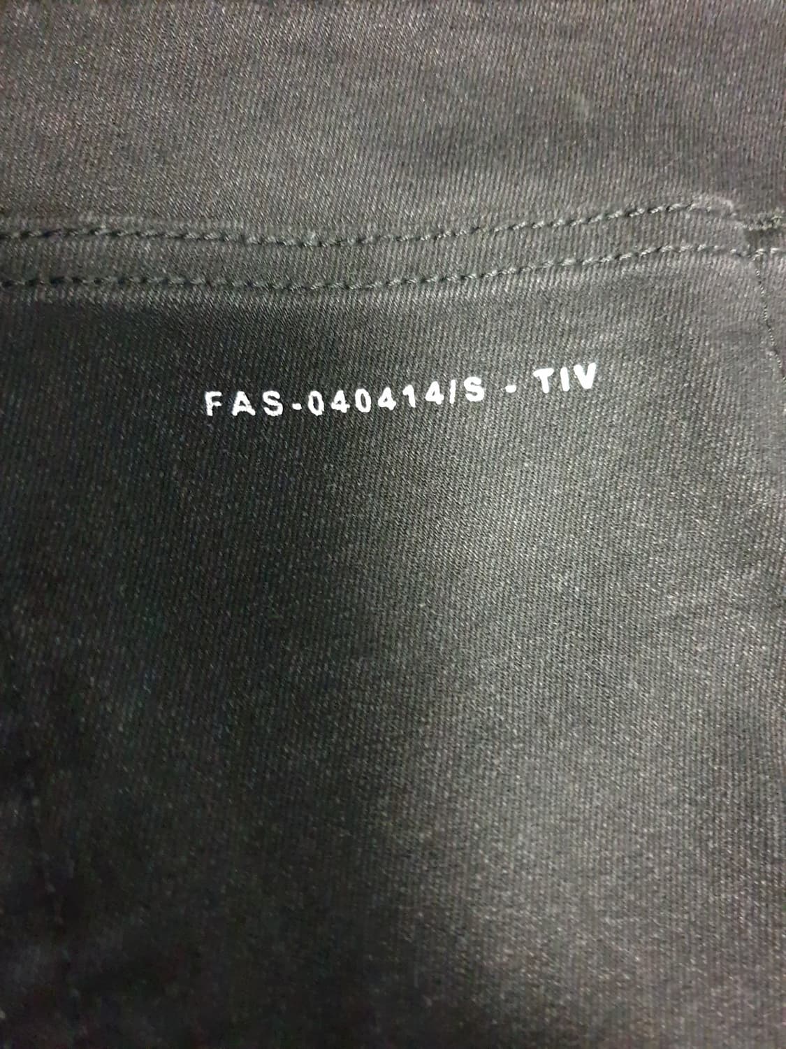 페이탈리즘 스트레치 크롭 블랙진 (32) #0069 상품이미지4