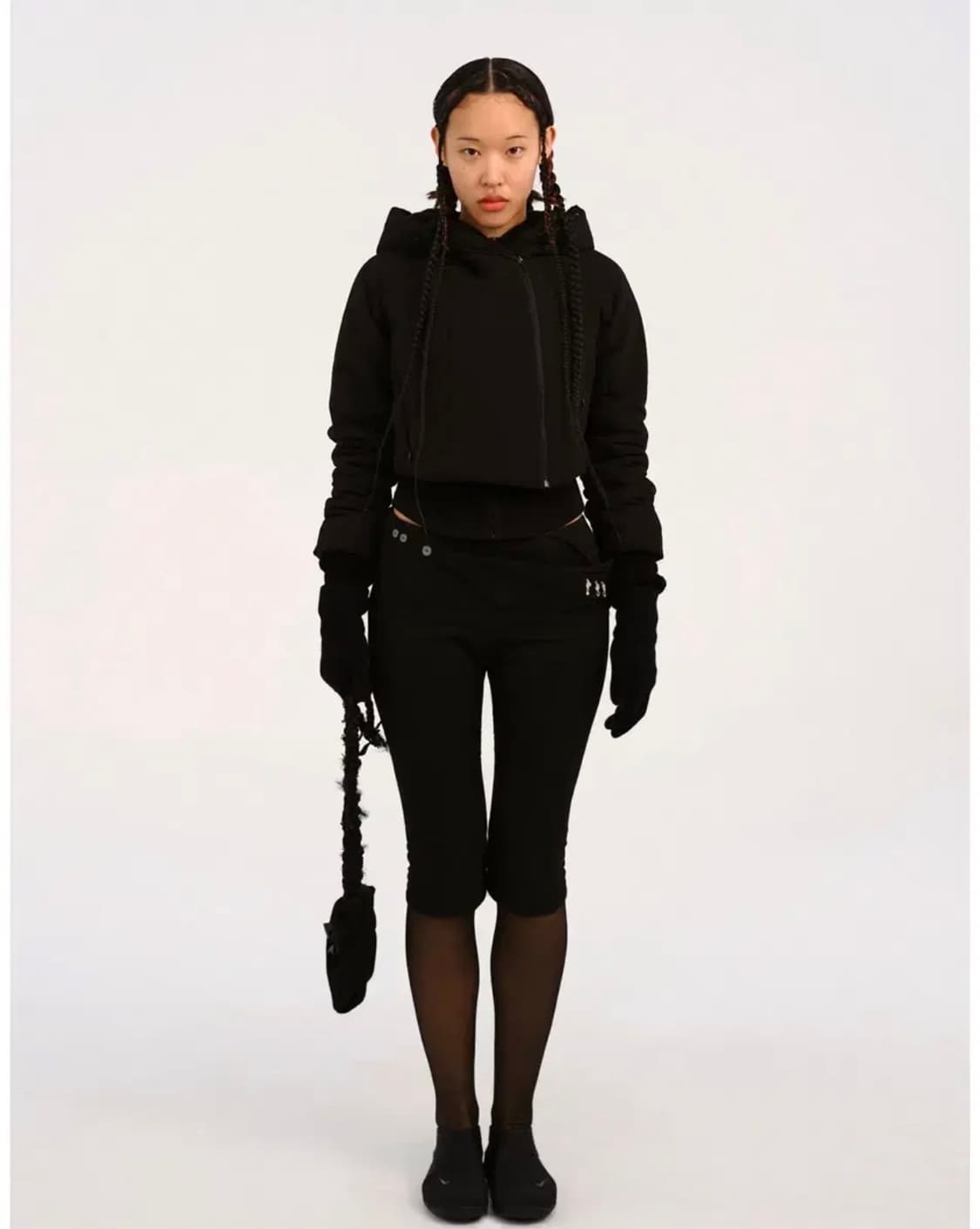 혜인서 패딩 패디드 크롭 자켓 상품이미지1