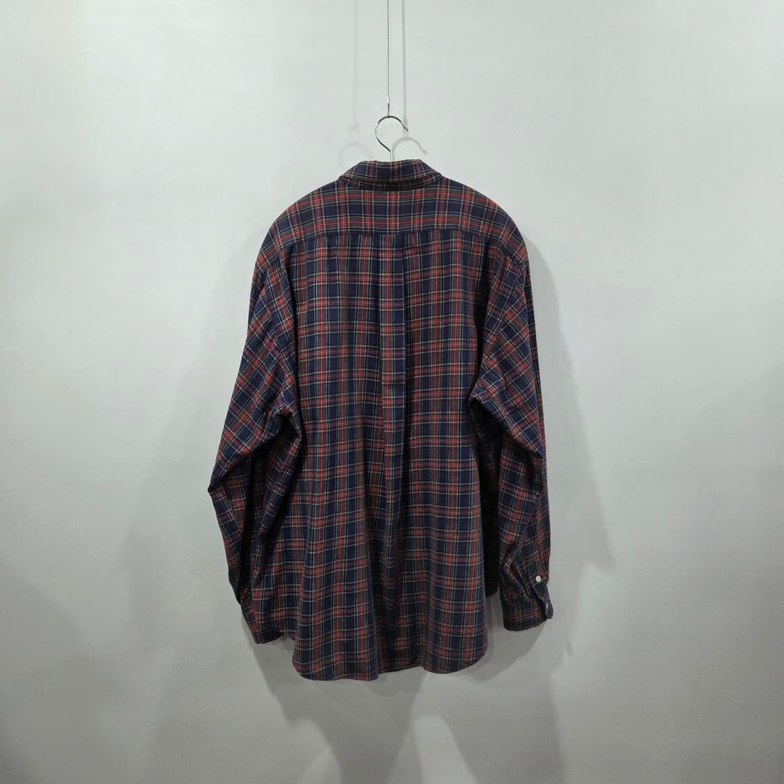 폴로랄프로렌 버튼다운 타탄체크 셔츠 L 상품이미지5