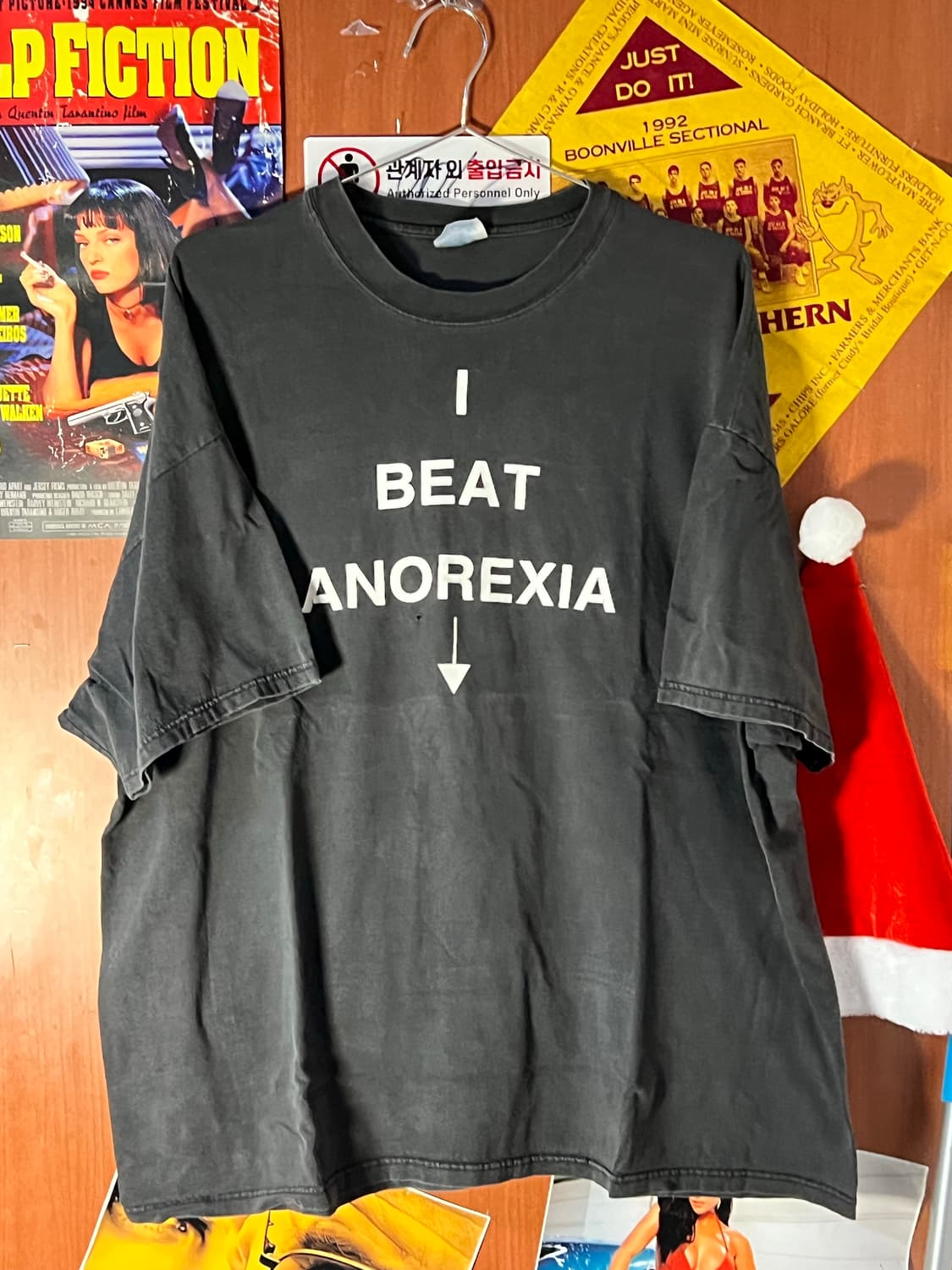90's I beat Anorexia Shirt 상품이미지1