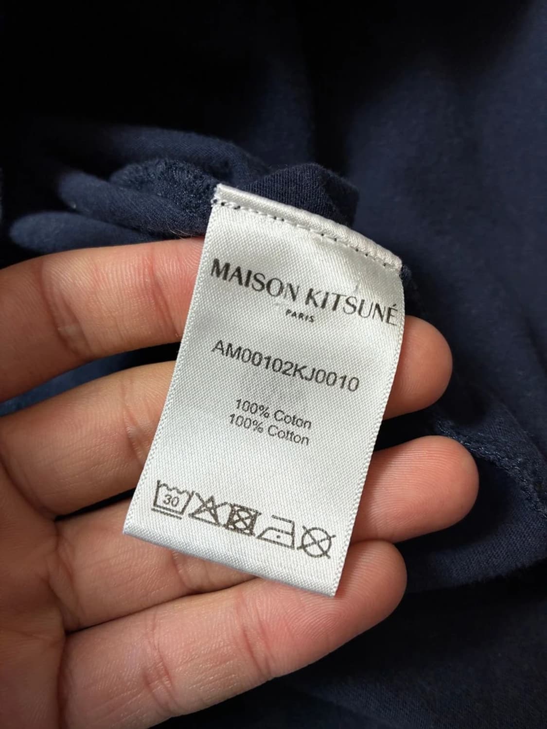 메종키츠네 로고 반팔 티셔츠 PN9139 상품이미지7