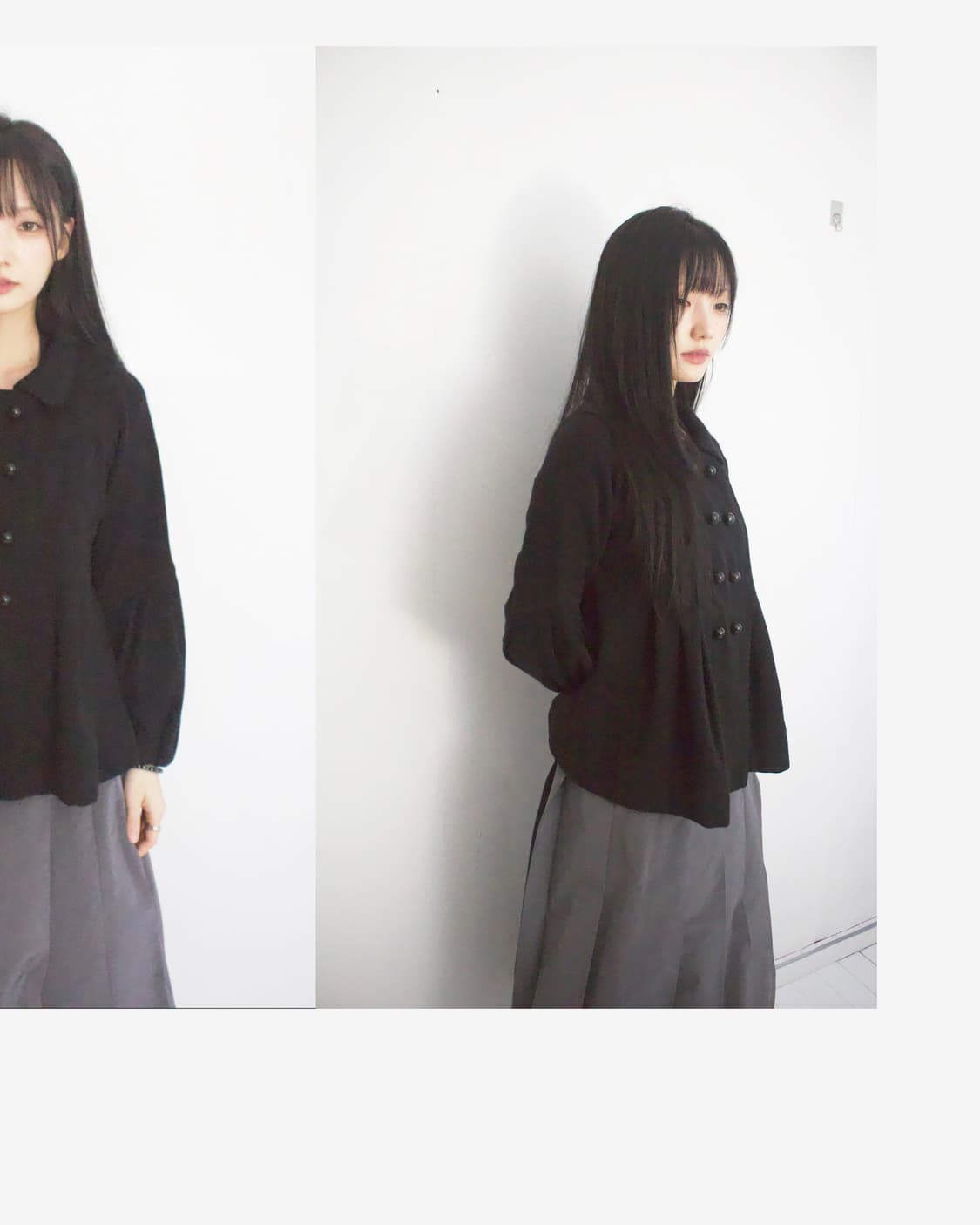  pleats wool coat 상품이미지2