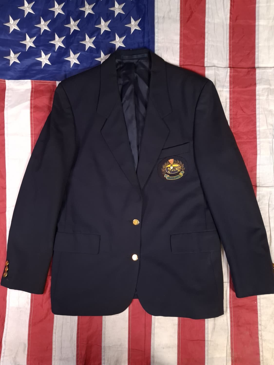 새제품 오리지날 우먼용 버버리 아카이브 와펜 금장블레이져 상품이미지1