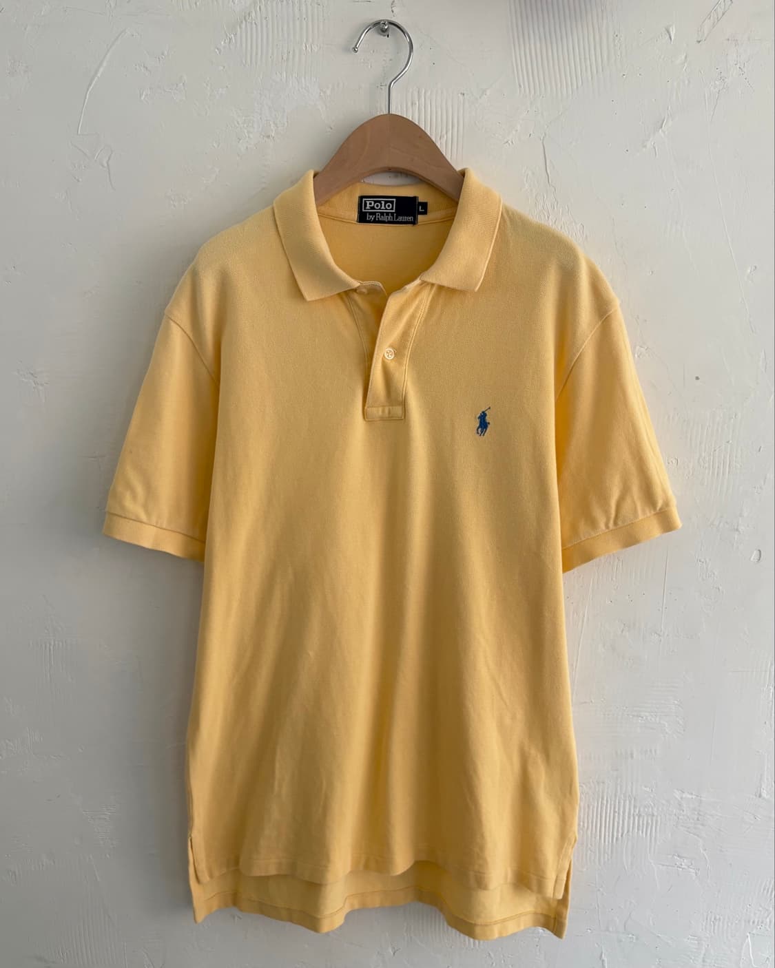 Polo 폴로 랄프로렌 옐로우 블루포니 PK 카라티셔츠 상품이미지1