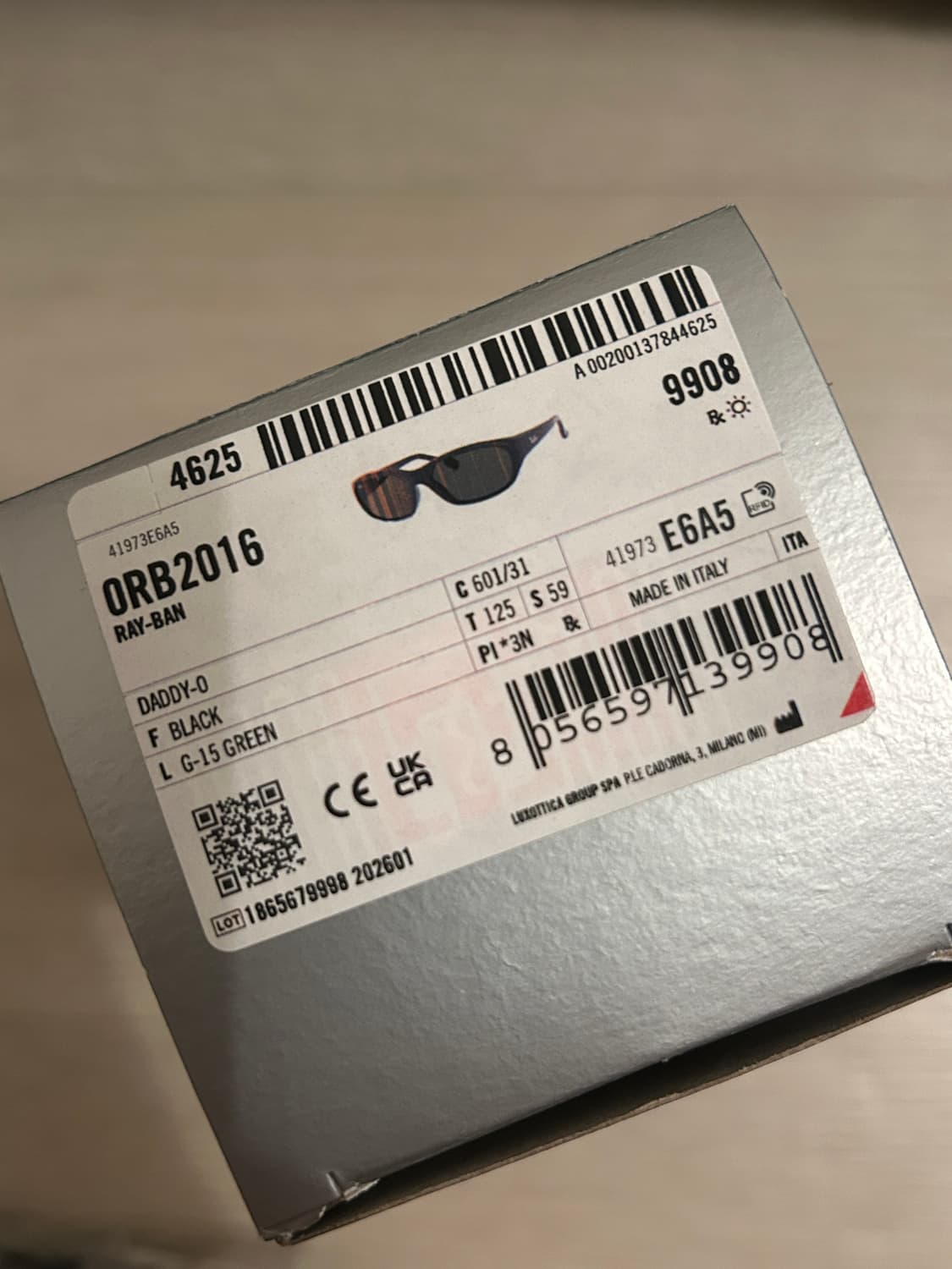 레이벤 대디오 선글라스 상품이미지3