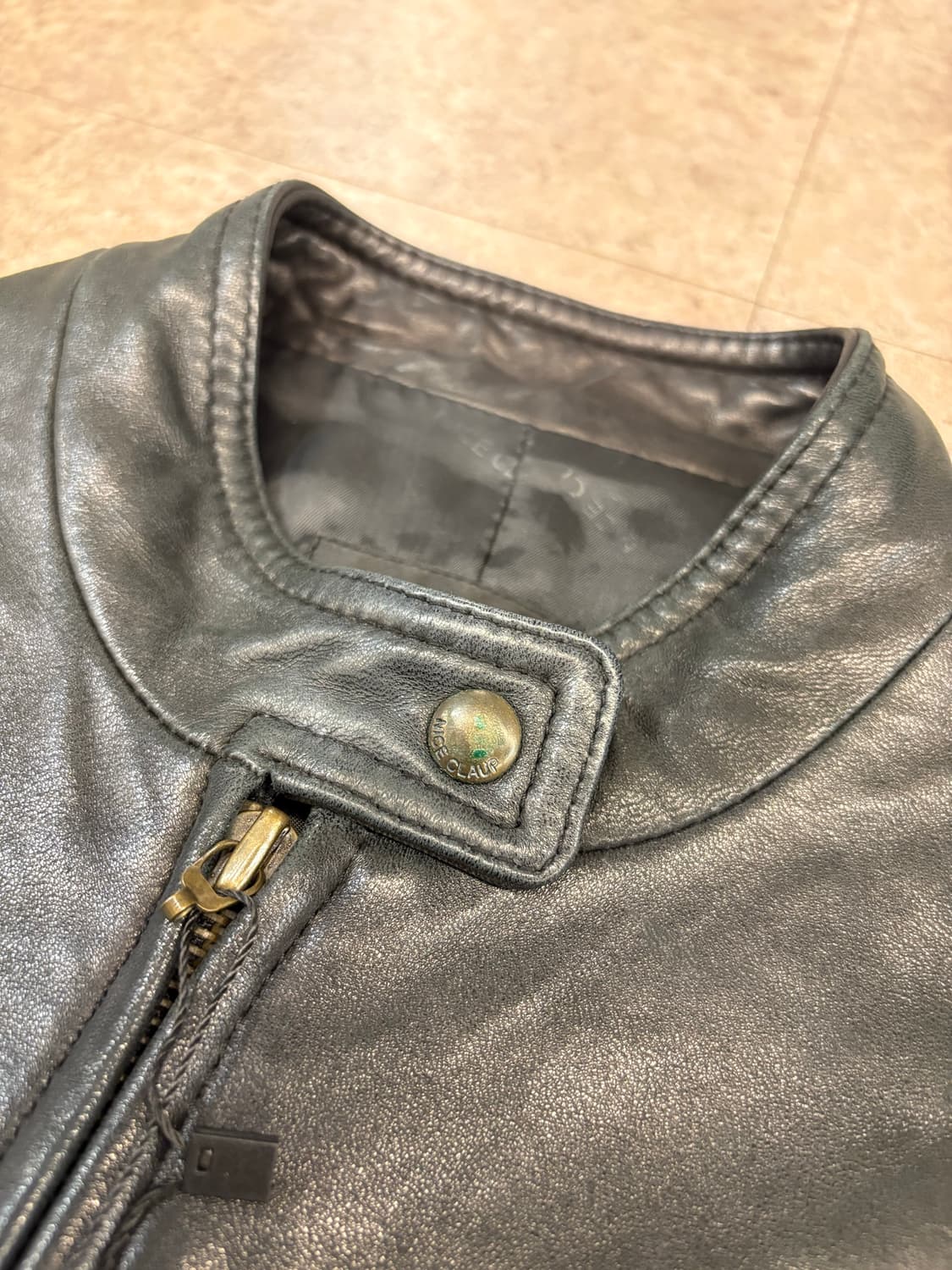 nice claup 블랙 양가죽 자켓 #csz483 상품이미지3