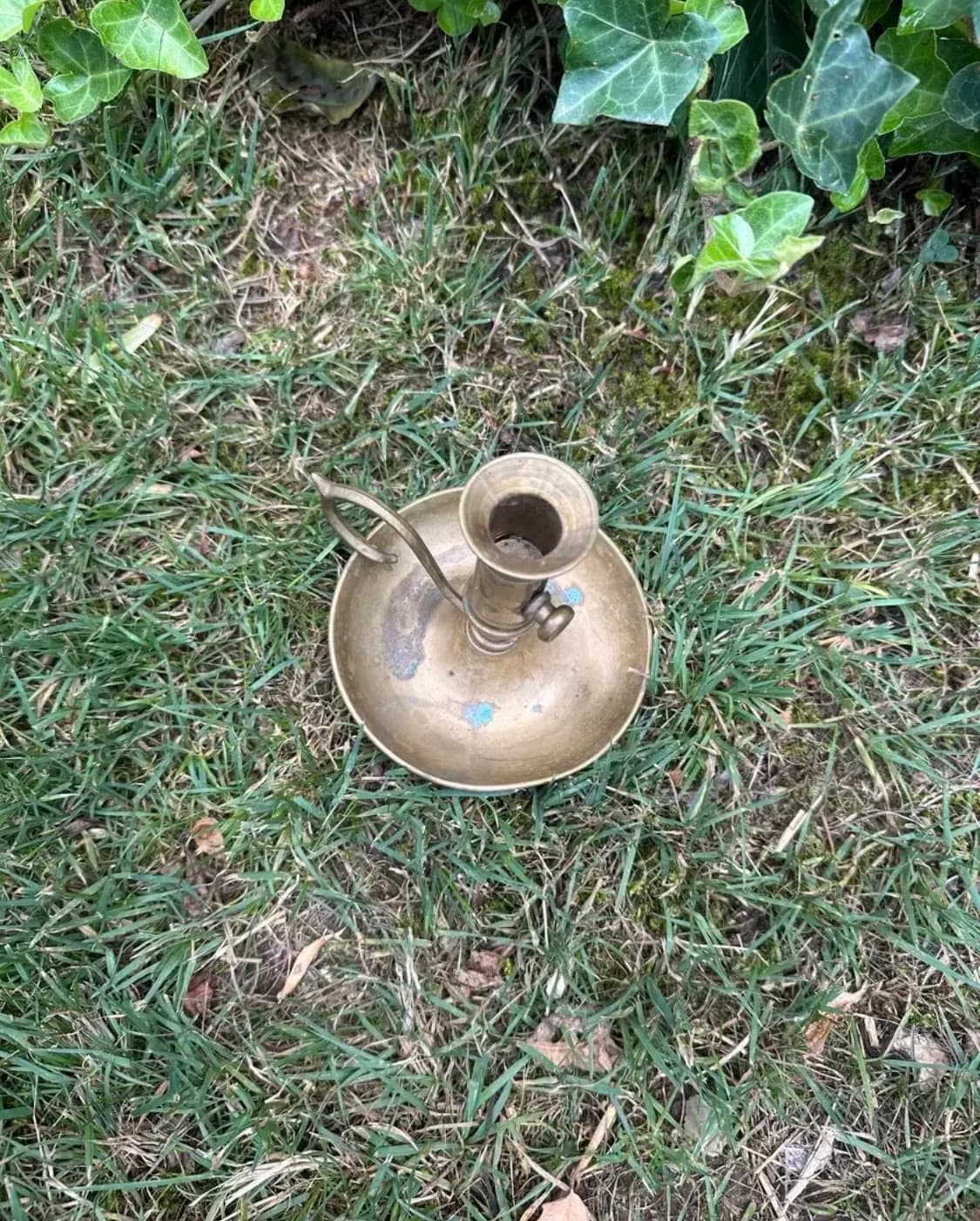 독일)빈티지 브라스 촛대 상품이미지3