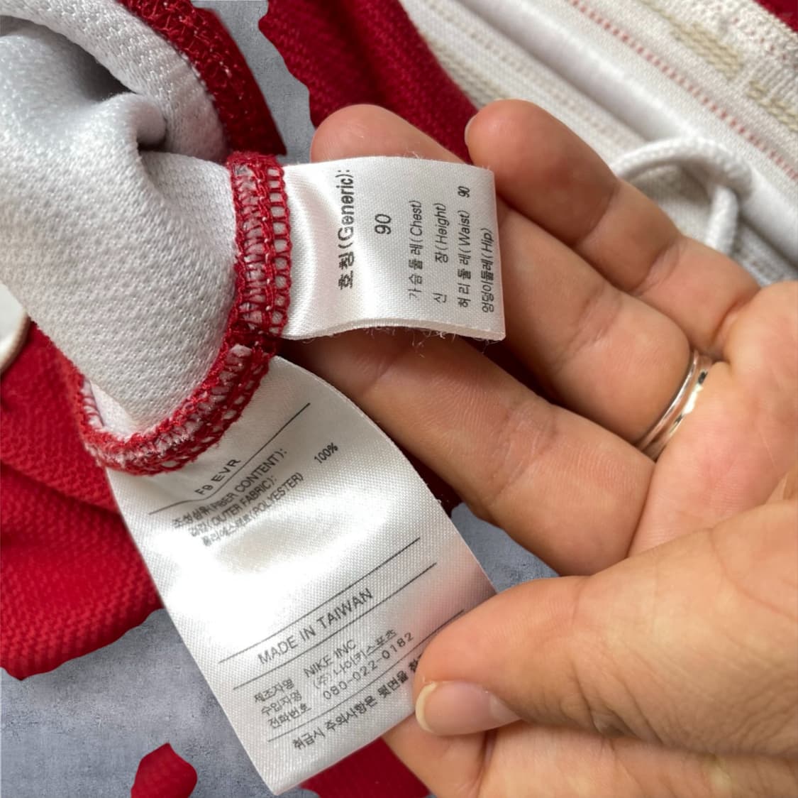 나이키 Nike 알파프로젝트 레드 화이트 배색 메쉬 농구 반바지 XL 상품이미지3