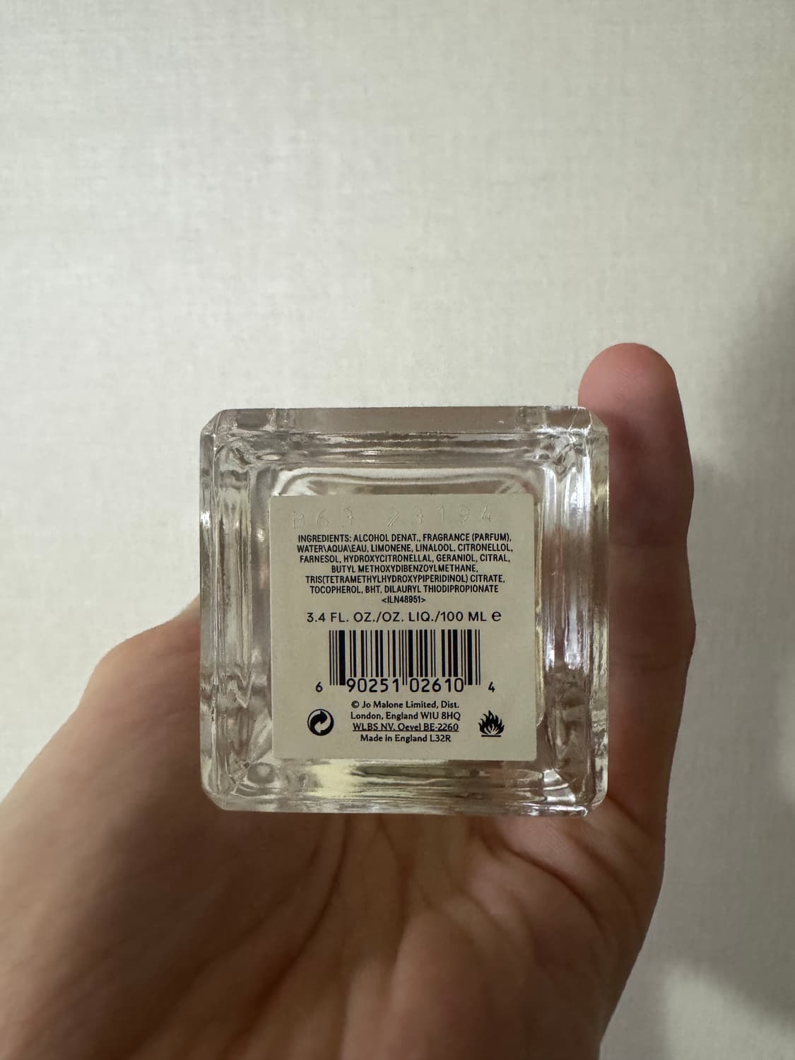 조말론 블랙베이앤베이 단품 100ml 상품이미지3