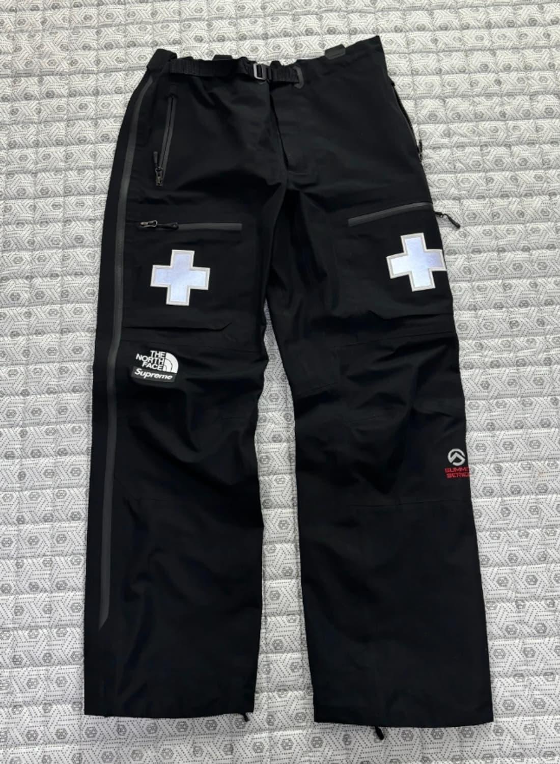 슈프림 x 노스페이스 레스큐 팬츠 블랙 M 상품이미지2