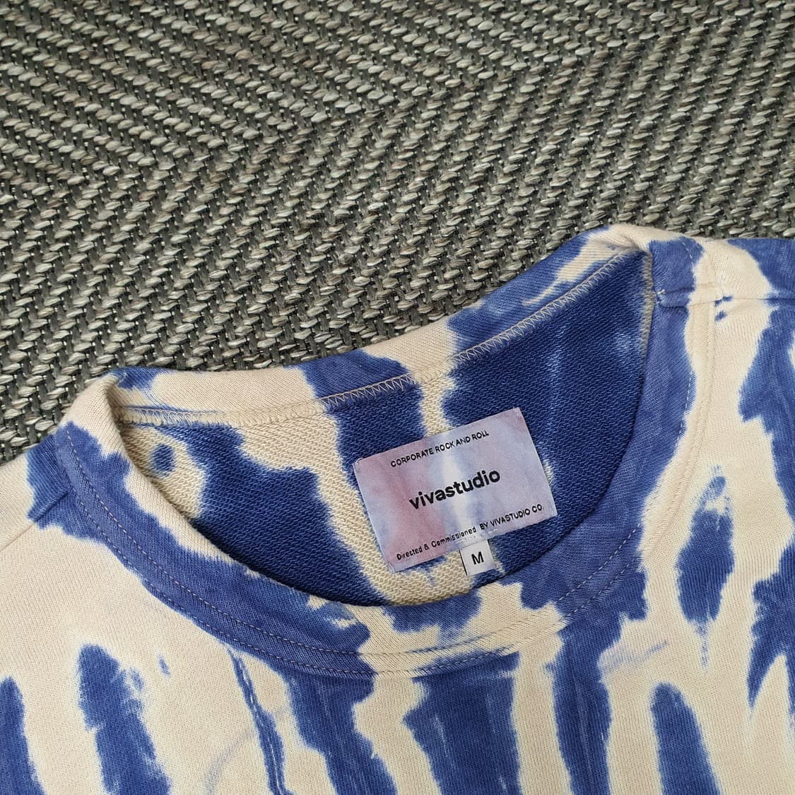 비바스튜디오 오버핏 맨투맨 남자105 상품이미지2