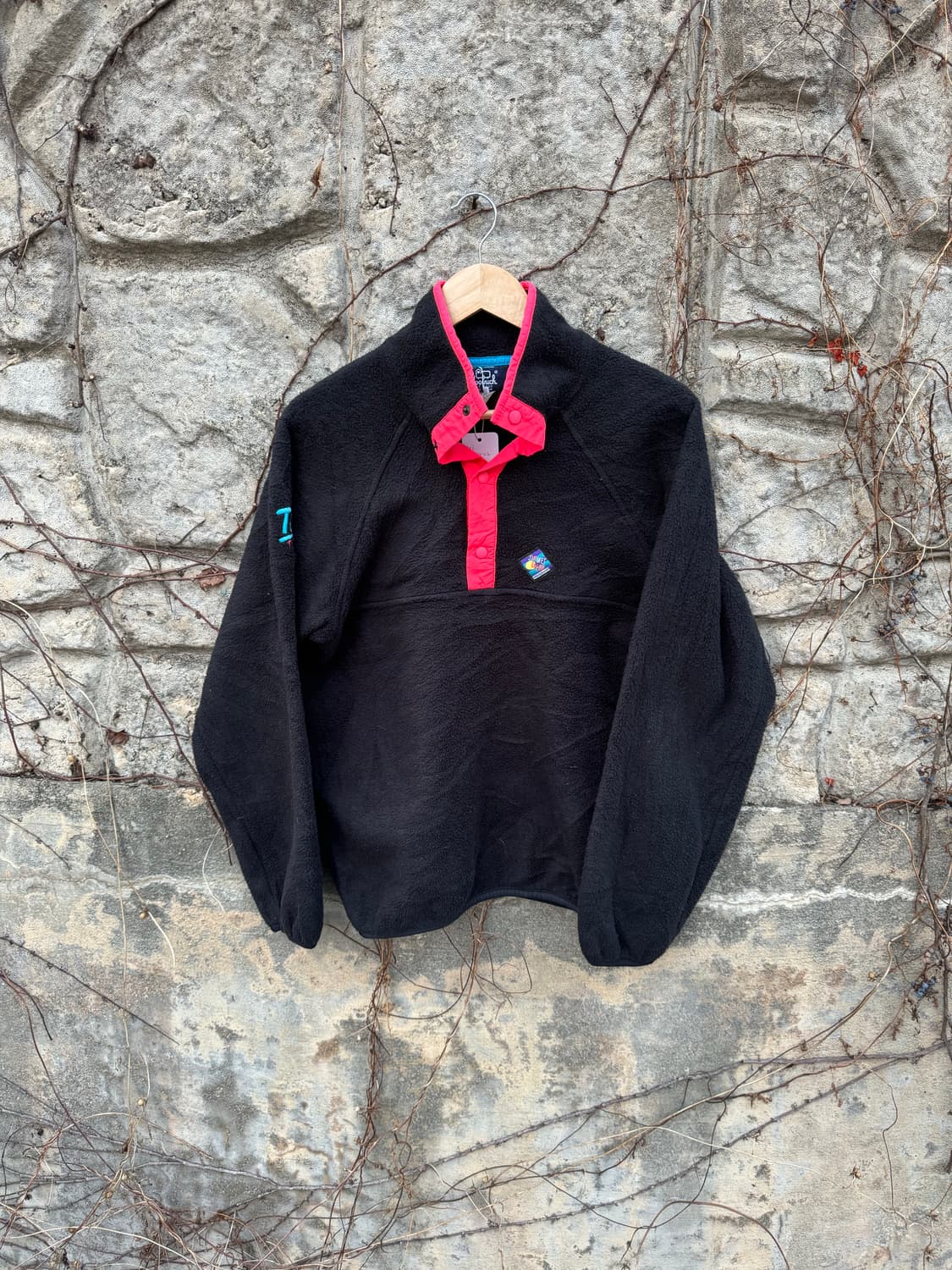 90s 울리치 usa 신칠라 플리스 후리스 포인트 스냅티 상품이미지1