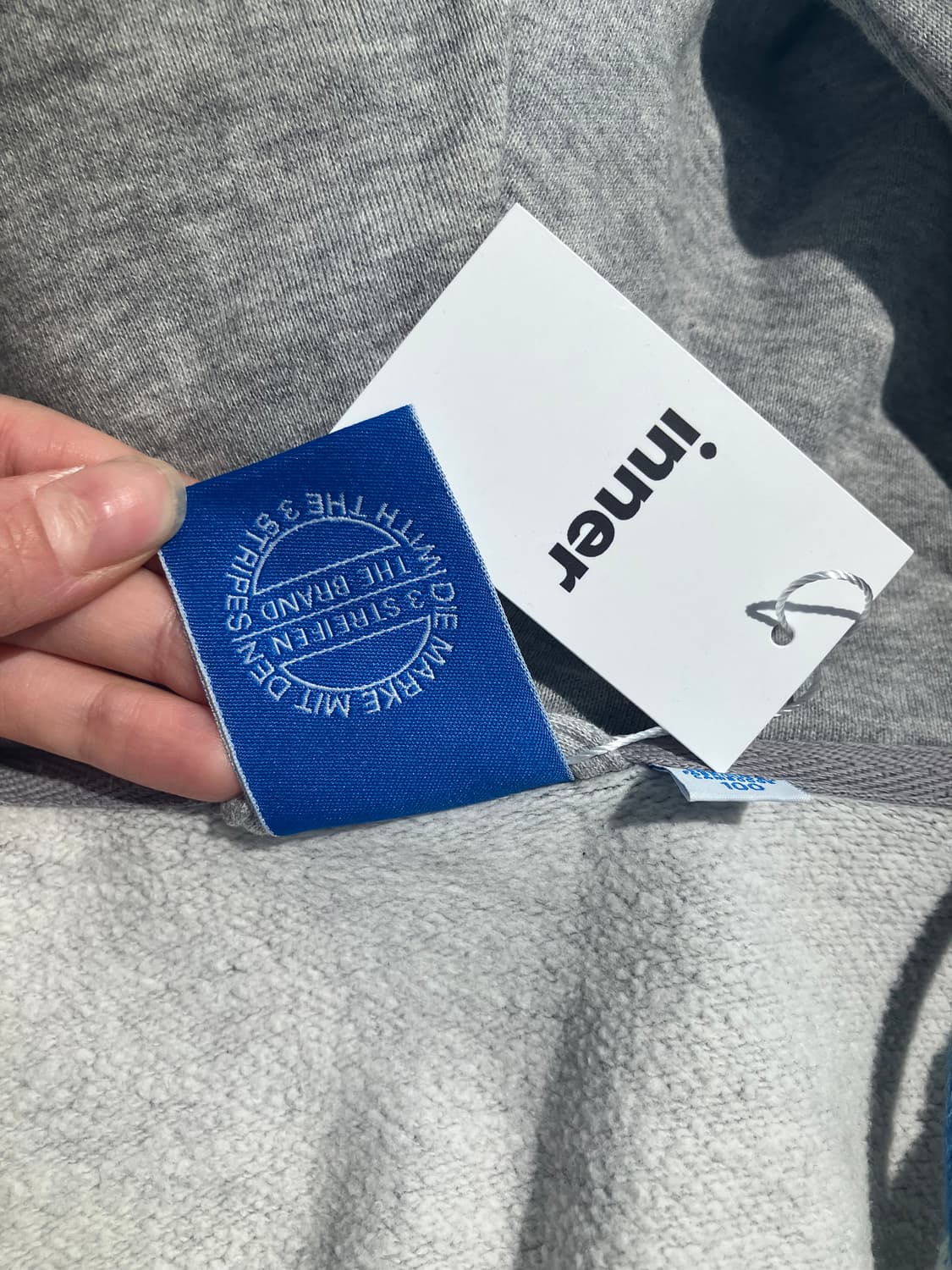 Adidas 트레포일 집업 후드 L 상품이미지5