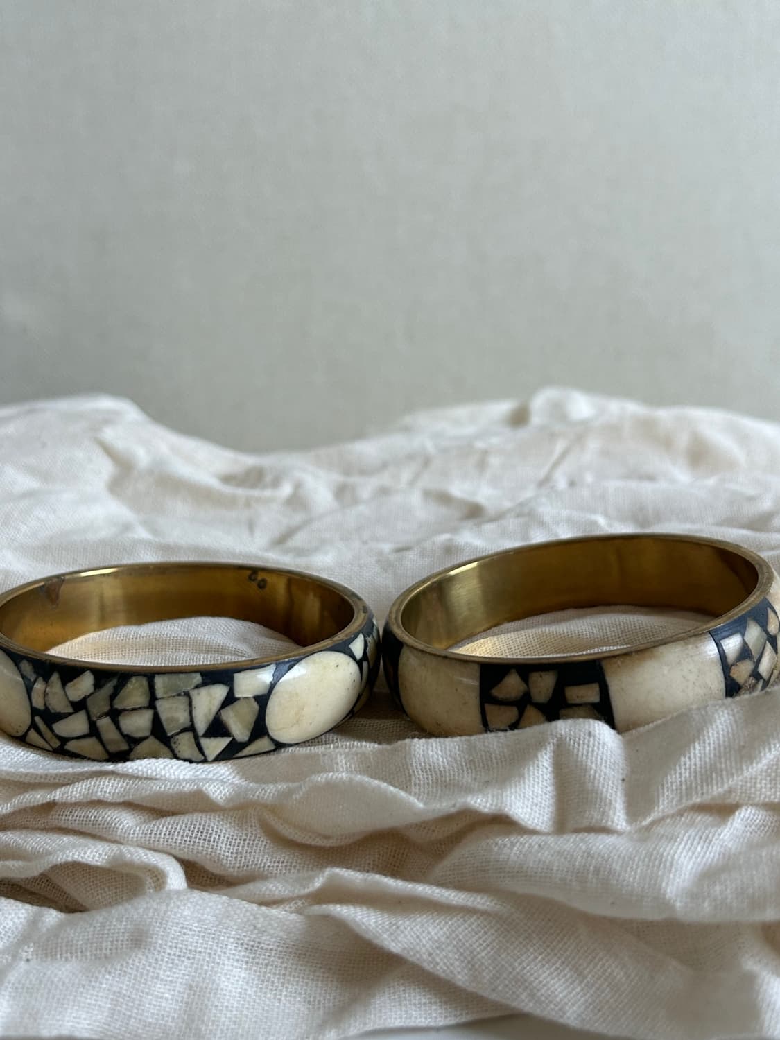 인도 우드 텍스처 뱅글 상품이미지2