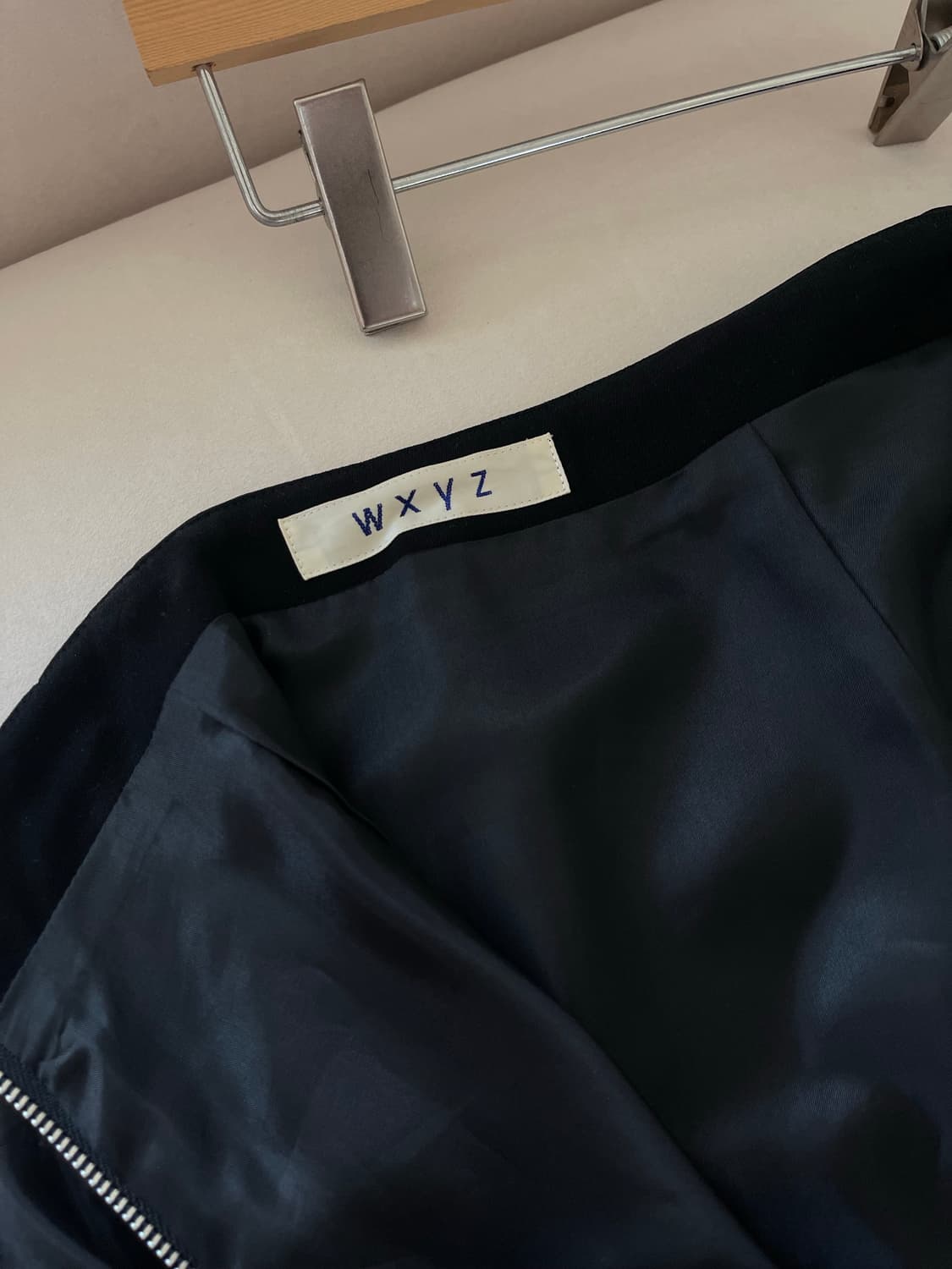 요지 야마모토 Wxyz 블랙 드레이프 스커트 상품이미지5