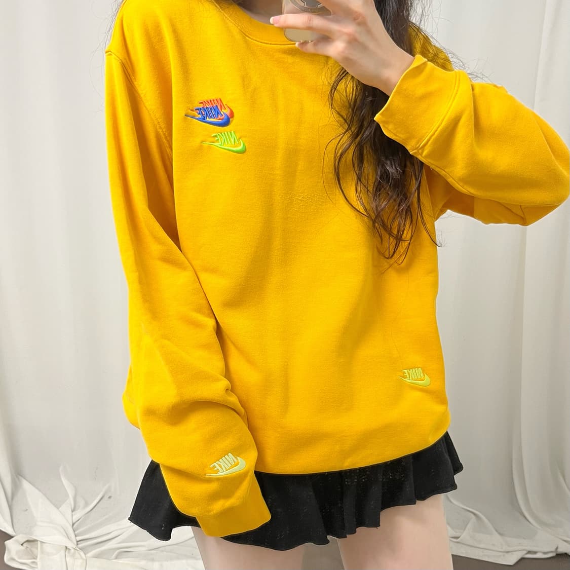 Nike yellow sweatshirt 상품이미지3