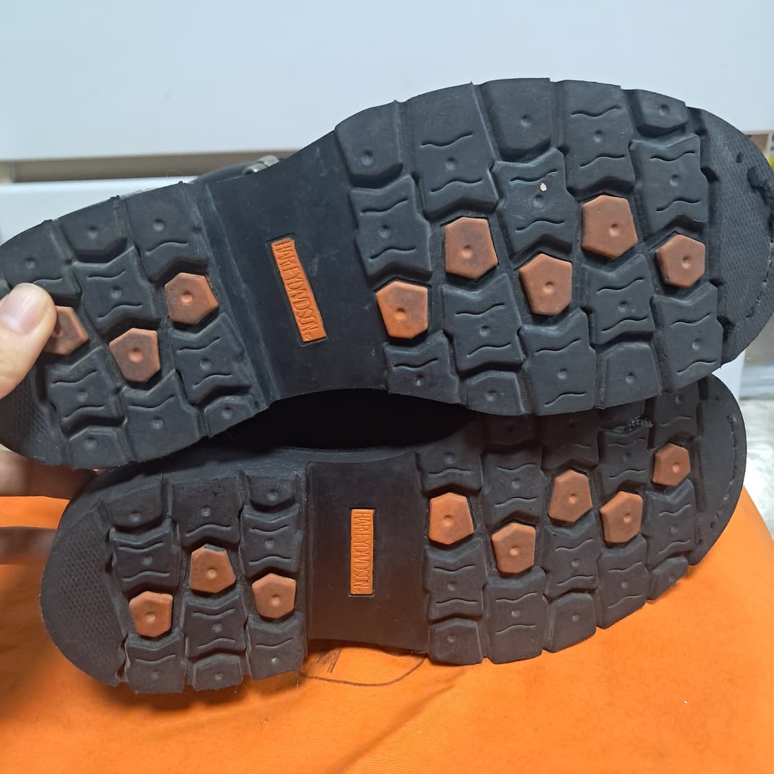 할리데이비슨 블랙 가죽 부츠 워커6.5USA(245~250추천) 상품이미지8