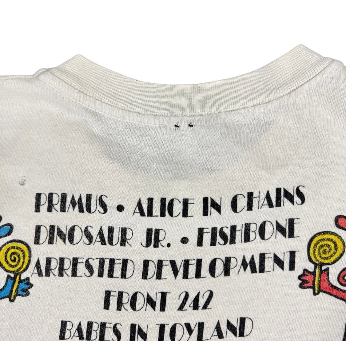빈티지 90s 앨리스 인 체인스 Dirt 롤라팔루자 프로모 티셔츠 상품이미지9