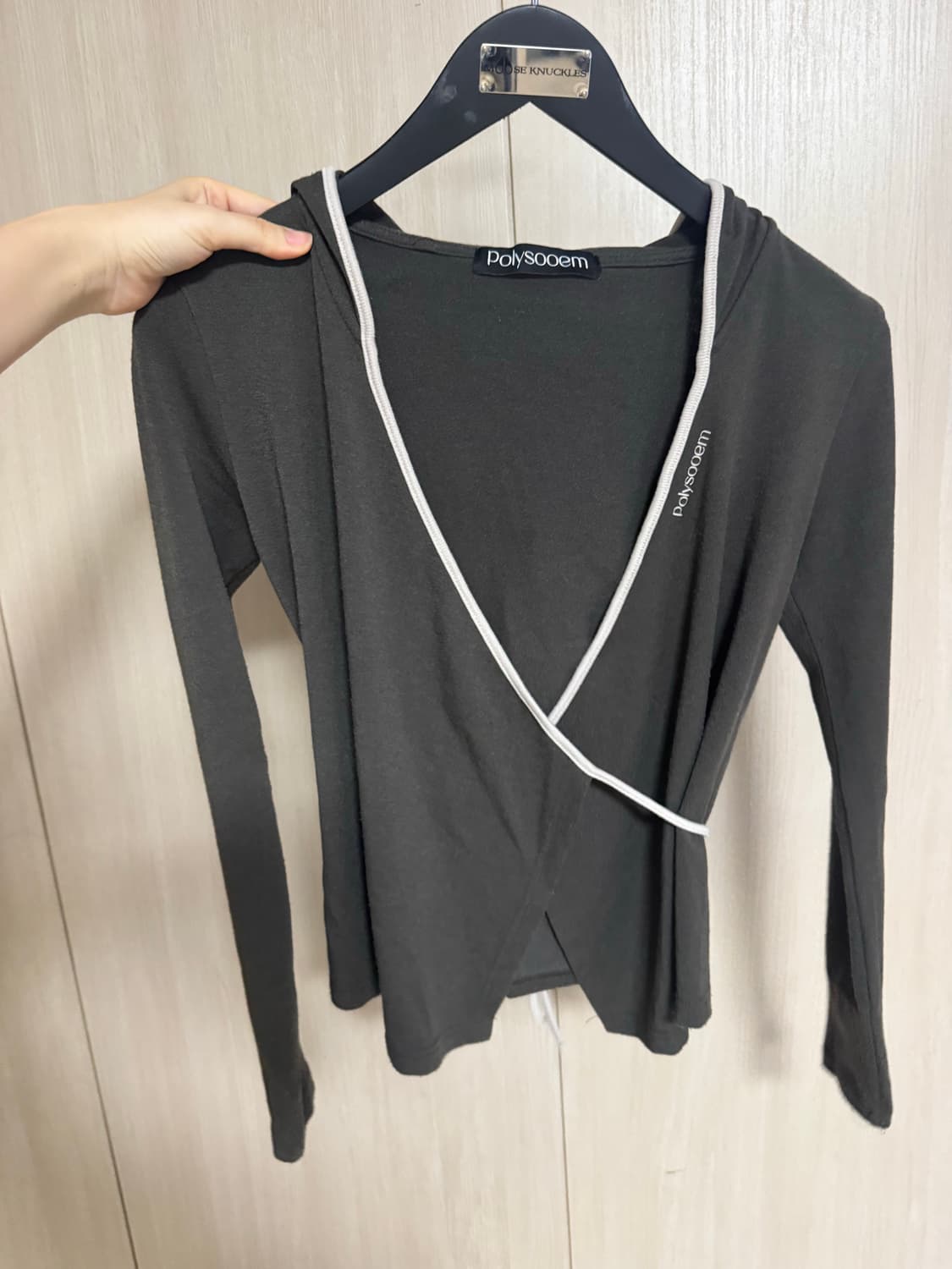 폴리수엠 랩 가디건 상품이미지1