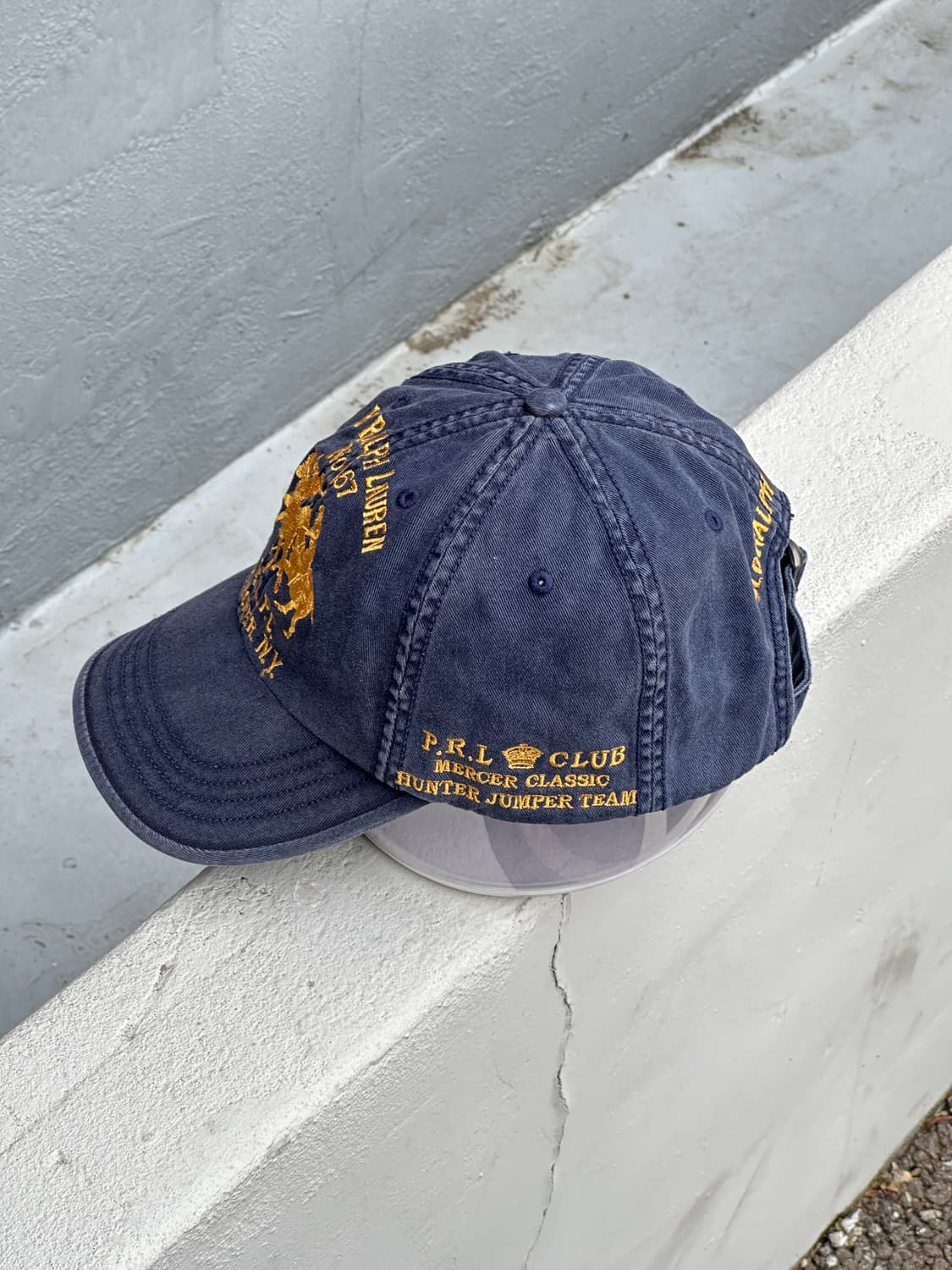 [F] 폴로 랄프로렌 블리커 뉴욕 빈티지 볼캡 모자 상품이미지3