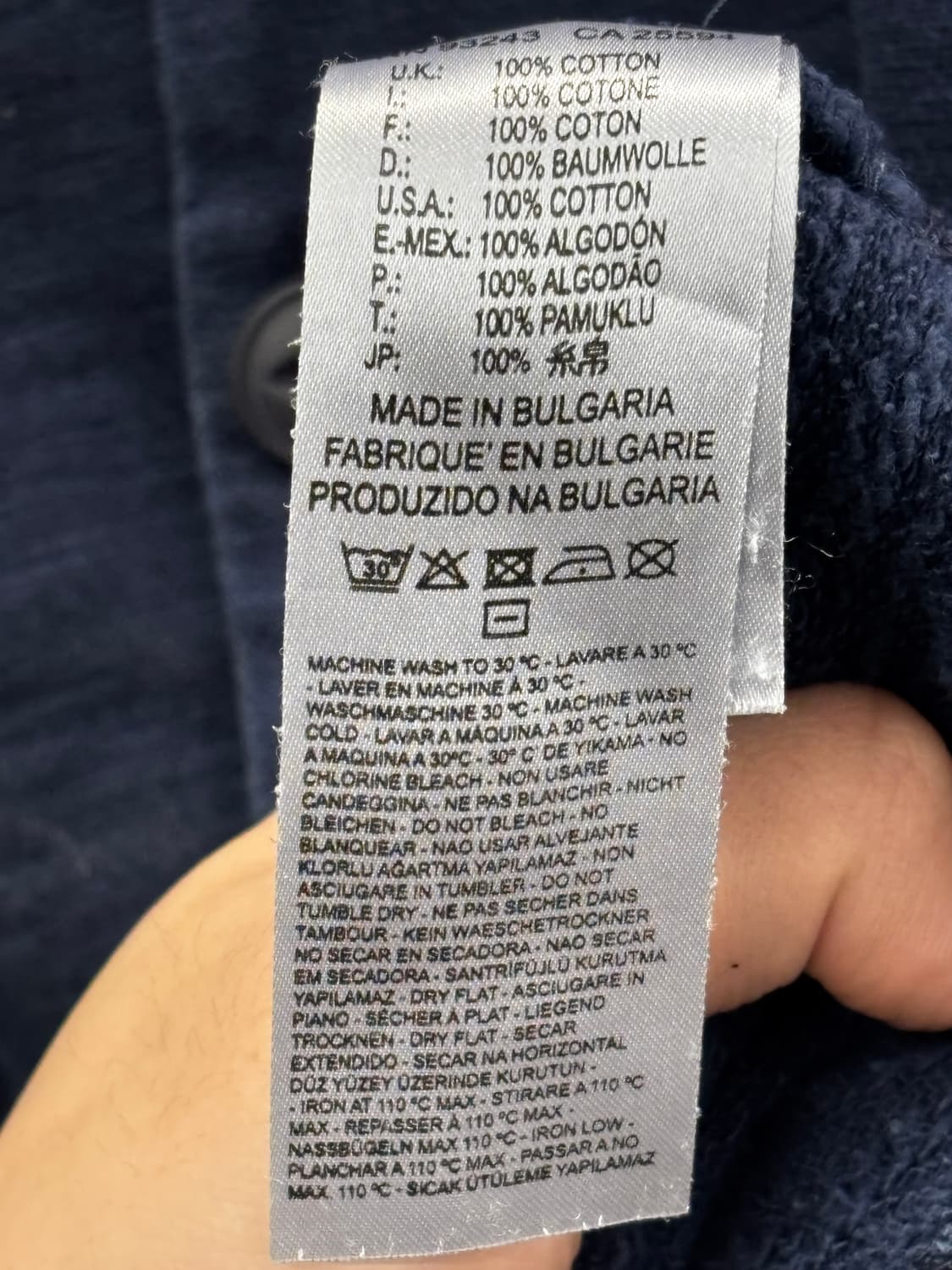 Diesel 디젤 워싱 가디건 S 상품이미지6