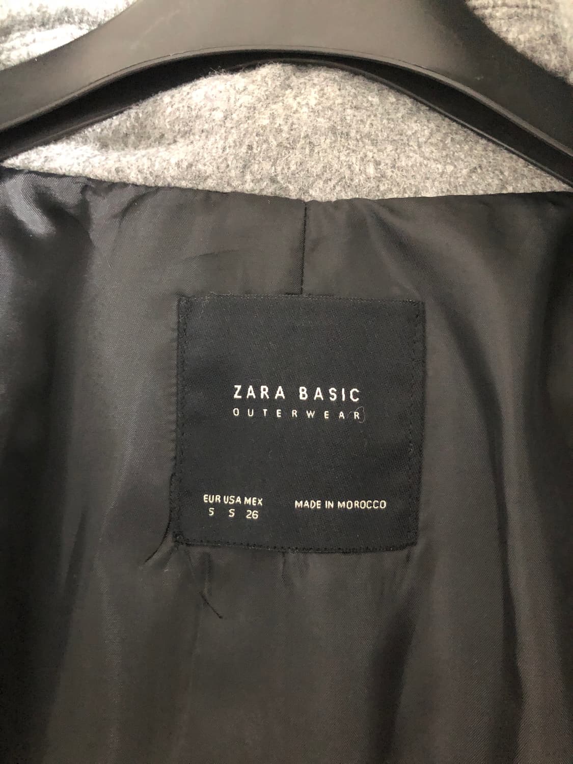 자라 케이프 반코트 상품이미지3