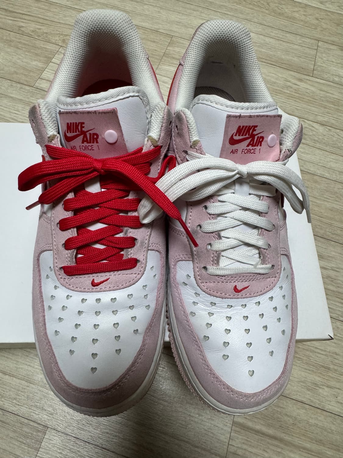 265 나이키 에어포스 발렌타인 데이 핑크 상품이미지2