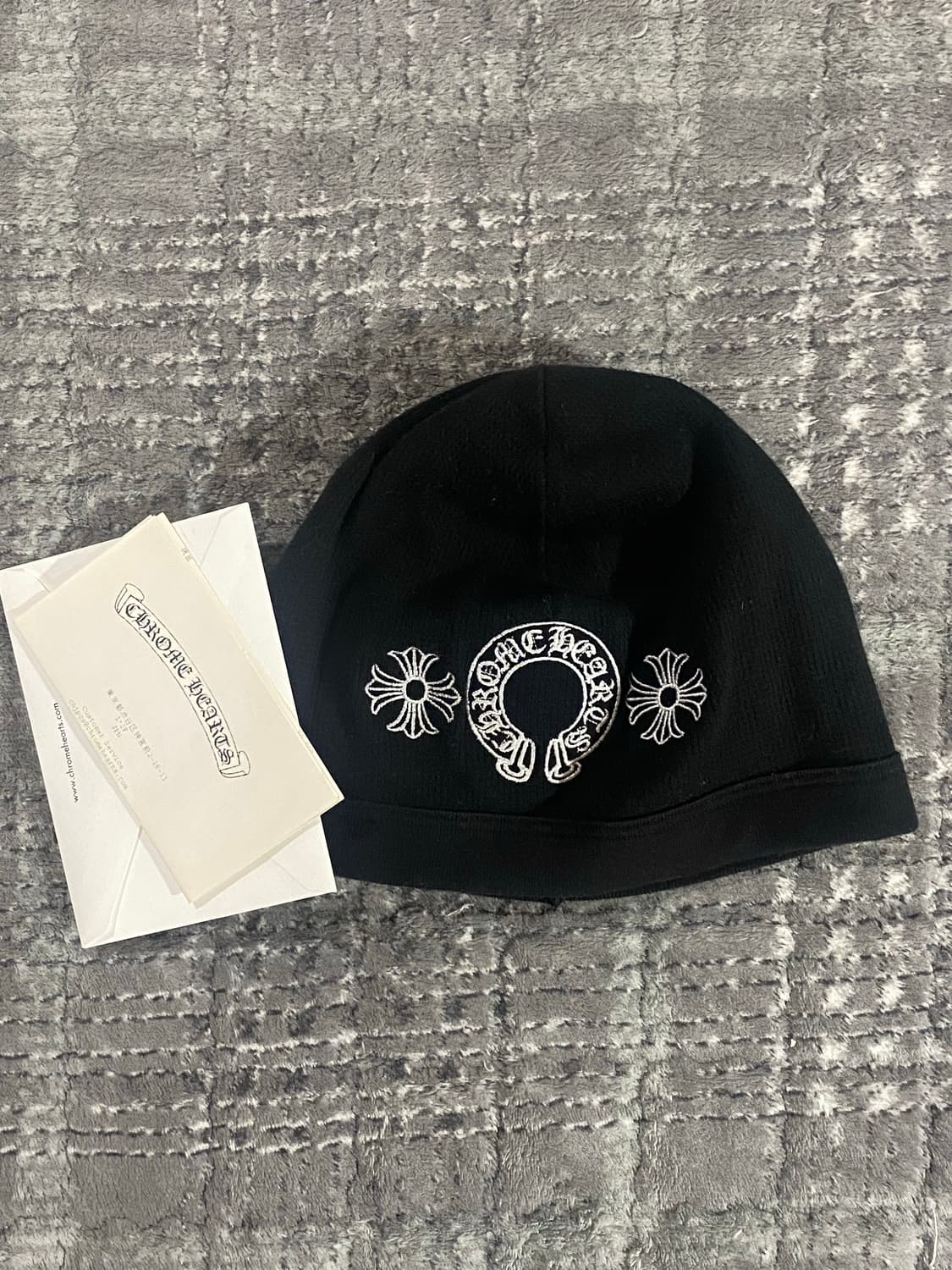 크롬하츠 홀스슈 스컬캡 비니 상품이미지2