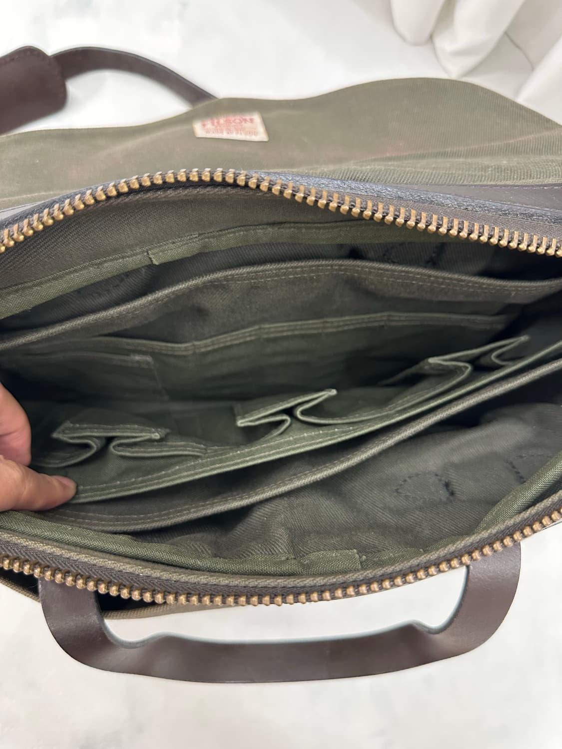 필슨 257 오터그린 토드백 크로스팩 상품이미지8