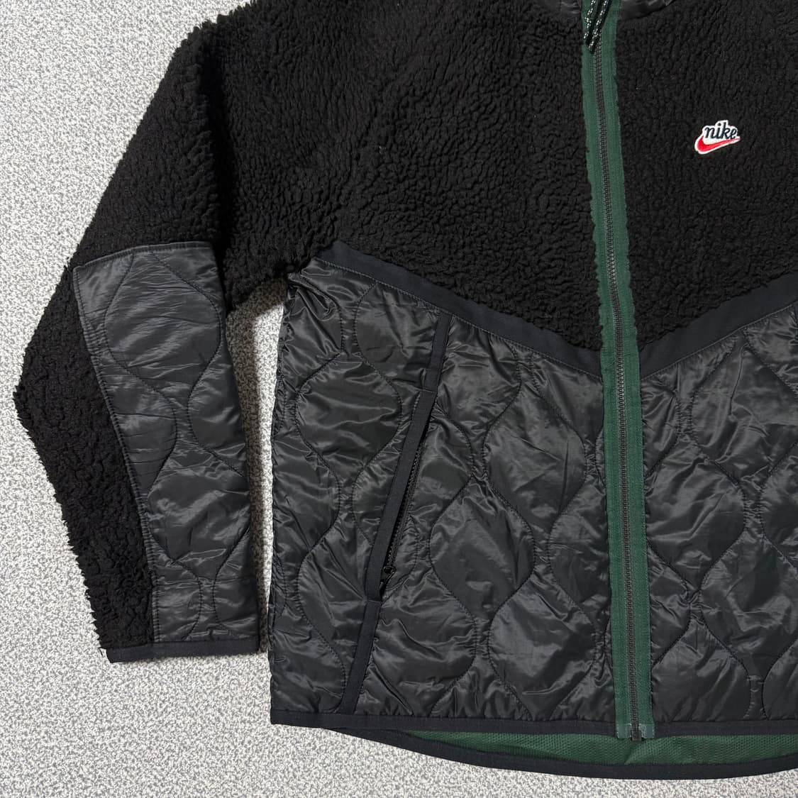 [정가 20만원] 나이키 보아 플리스 양털 후드 집업 XL 상품이미지7