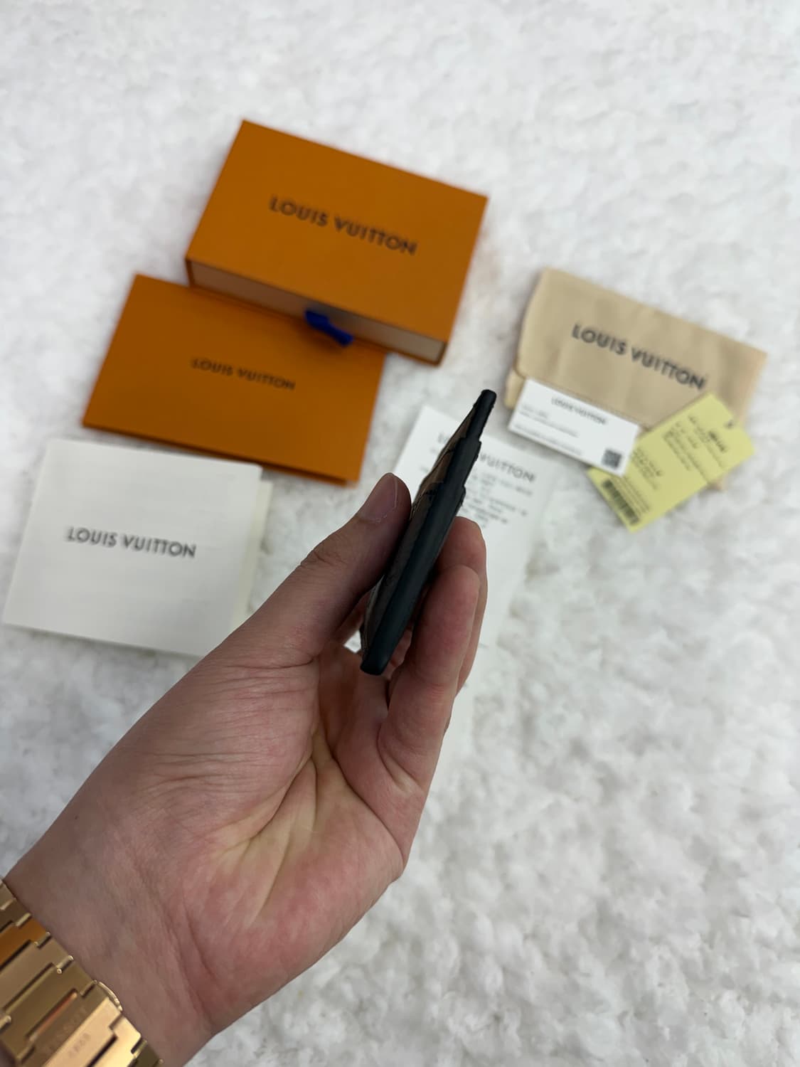 새상품) 루이비통 쉐도우 카드지갑 풀구성 상품이미지4