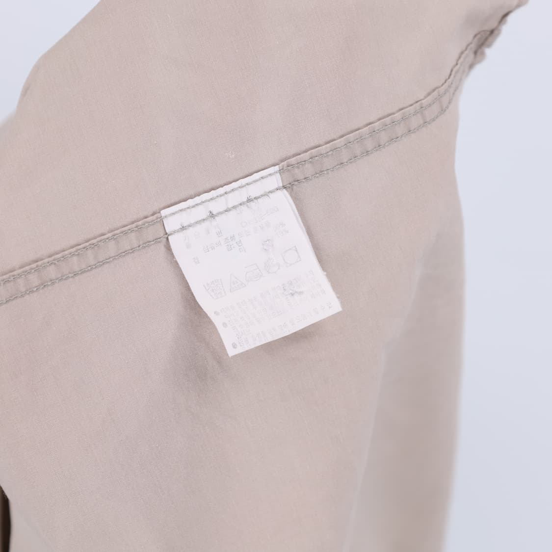 [US L] 라코스테 가먼트다이 옥스포드 셔츠 남방 3784 상품이미지8