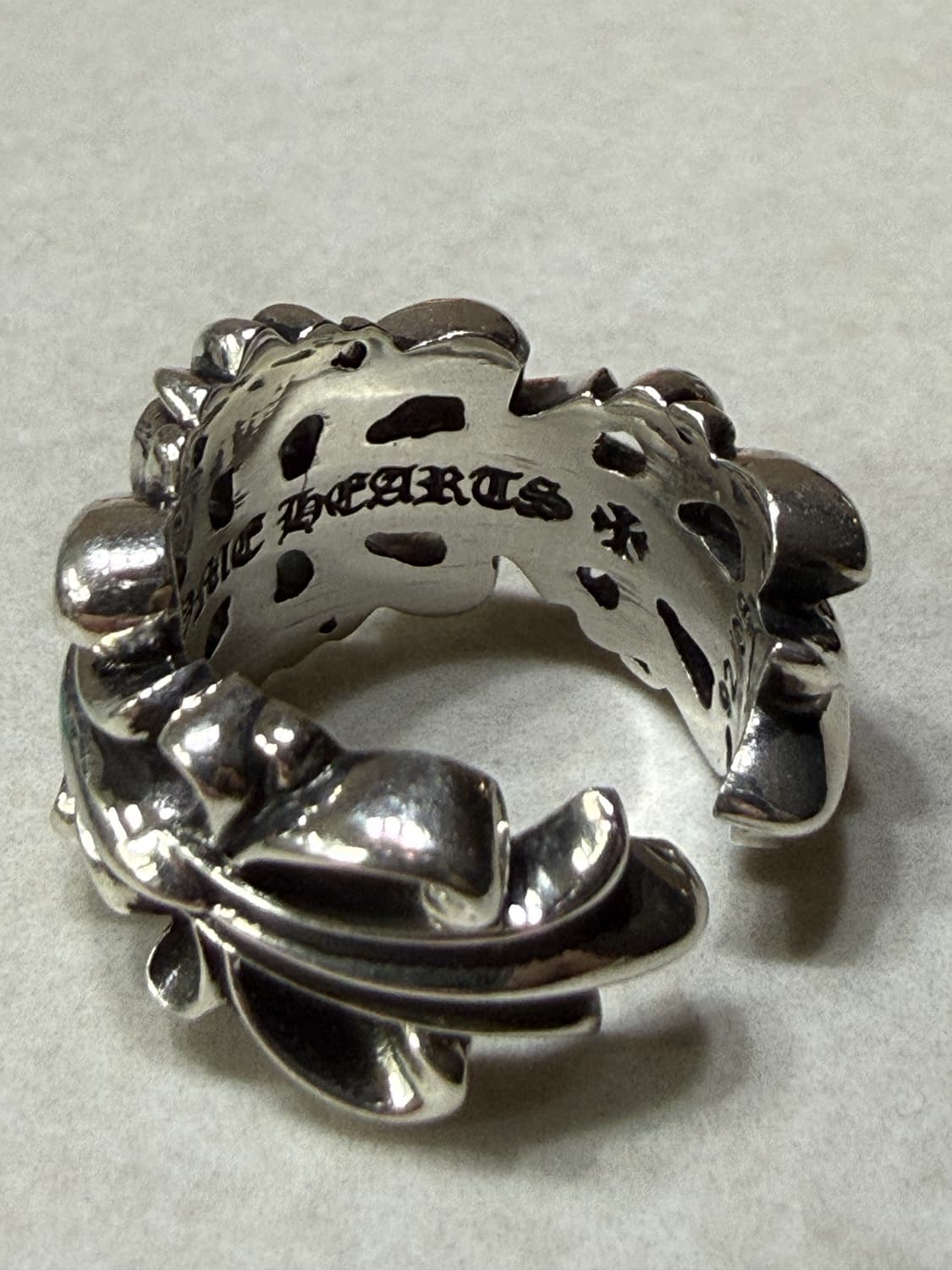 크롬하츠 더블플로랄링 US 6 새상품 상품이미지3