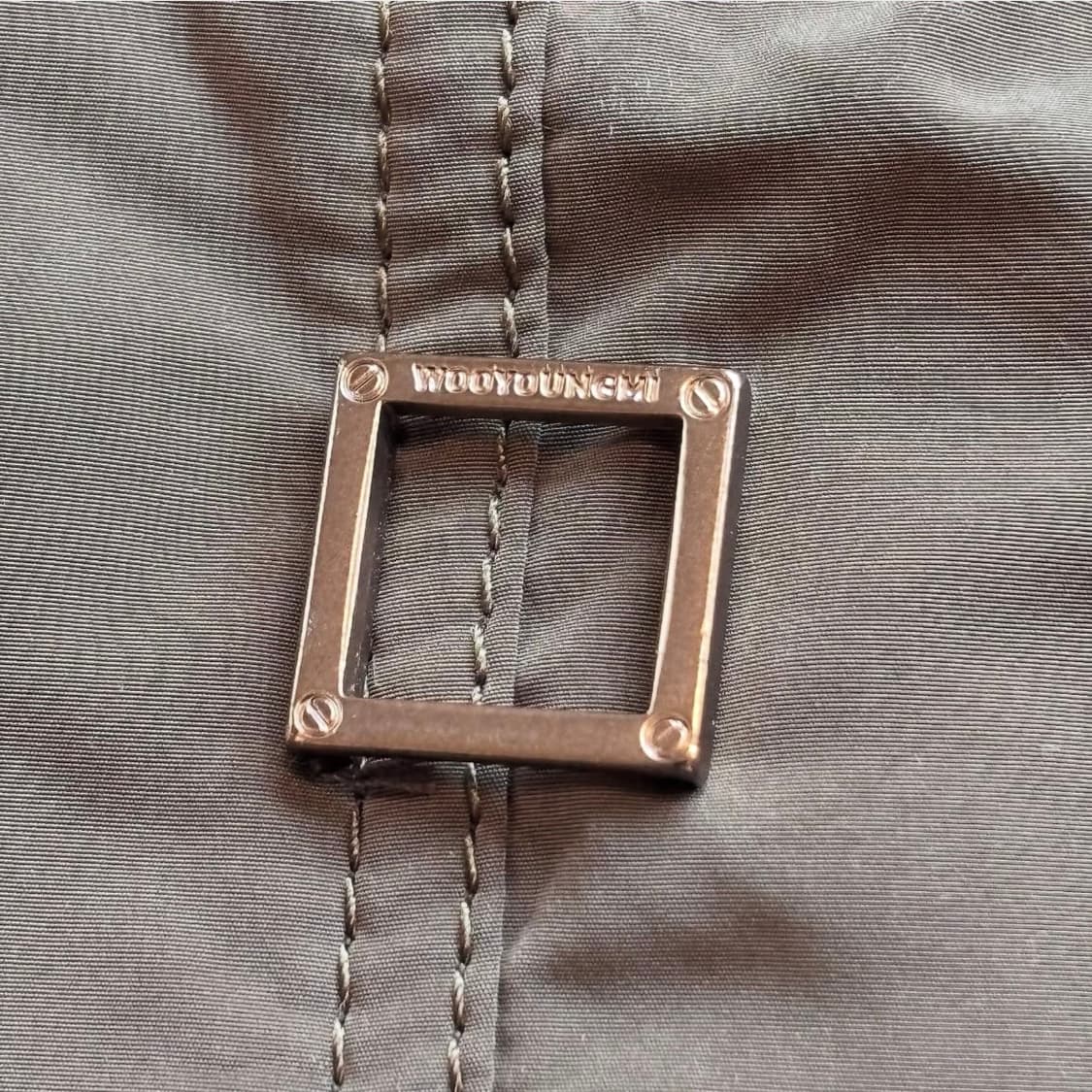 Wooyoungmi Square Back Logo nylon warmup 상품이미지5