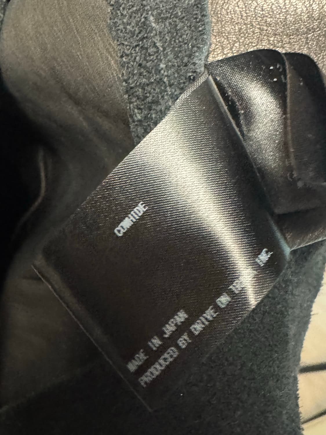 avontade 스웨이드 트러커 타입1 L 블랙 상품이미지4