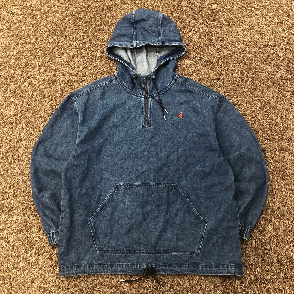 XL 캉골 데님 아노락 후드 자켓 상품이미지1