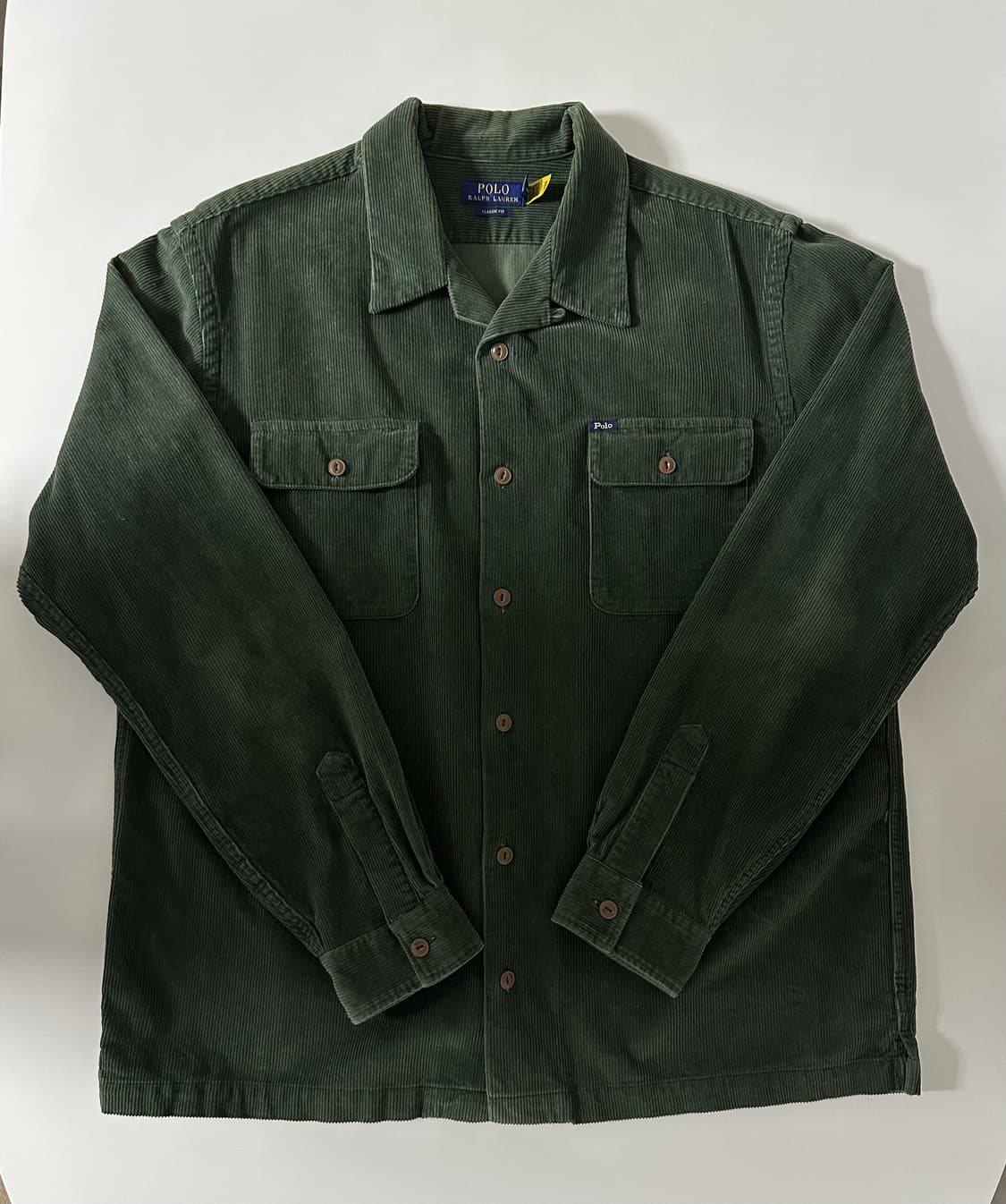 폴로 랄프로렌 클래식핏 코듀로이 캠프 셔츠 상품이미지1