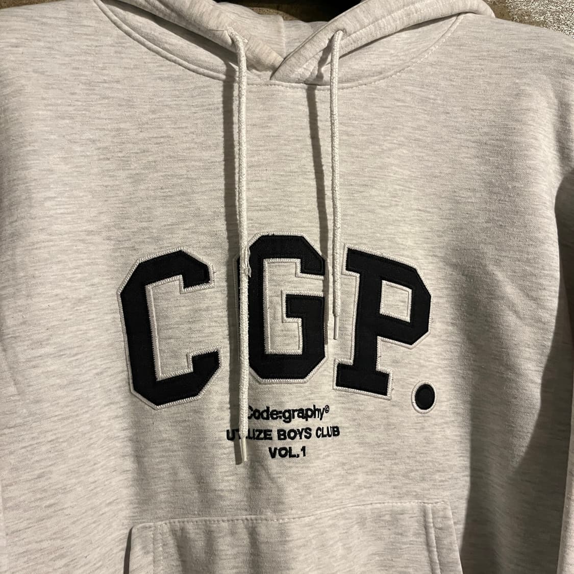 코드그라피 후드티 상품이미지2