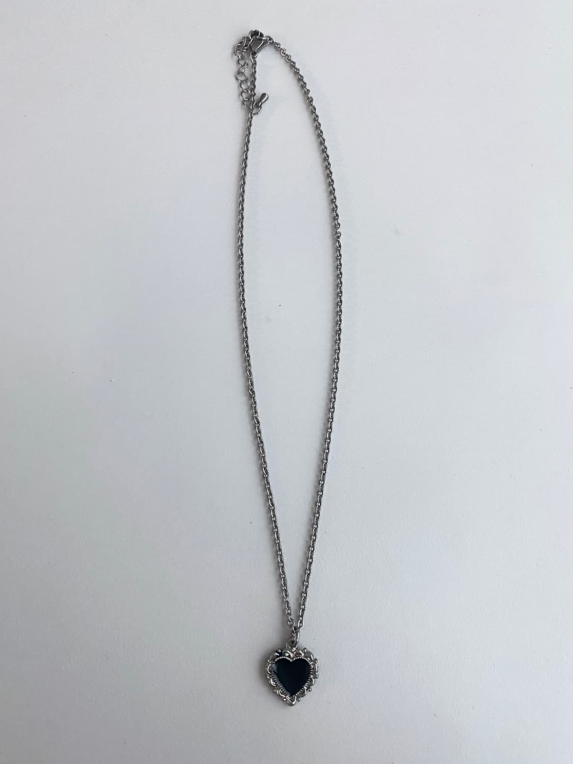 black heart necklace 상품이미지3