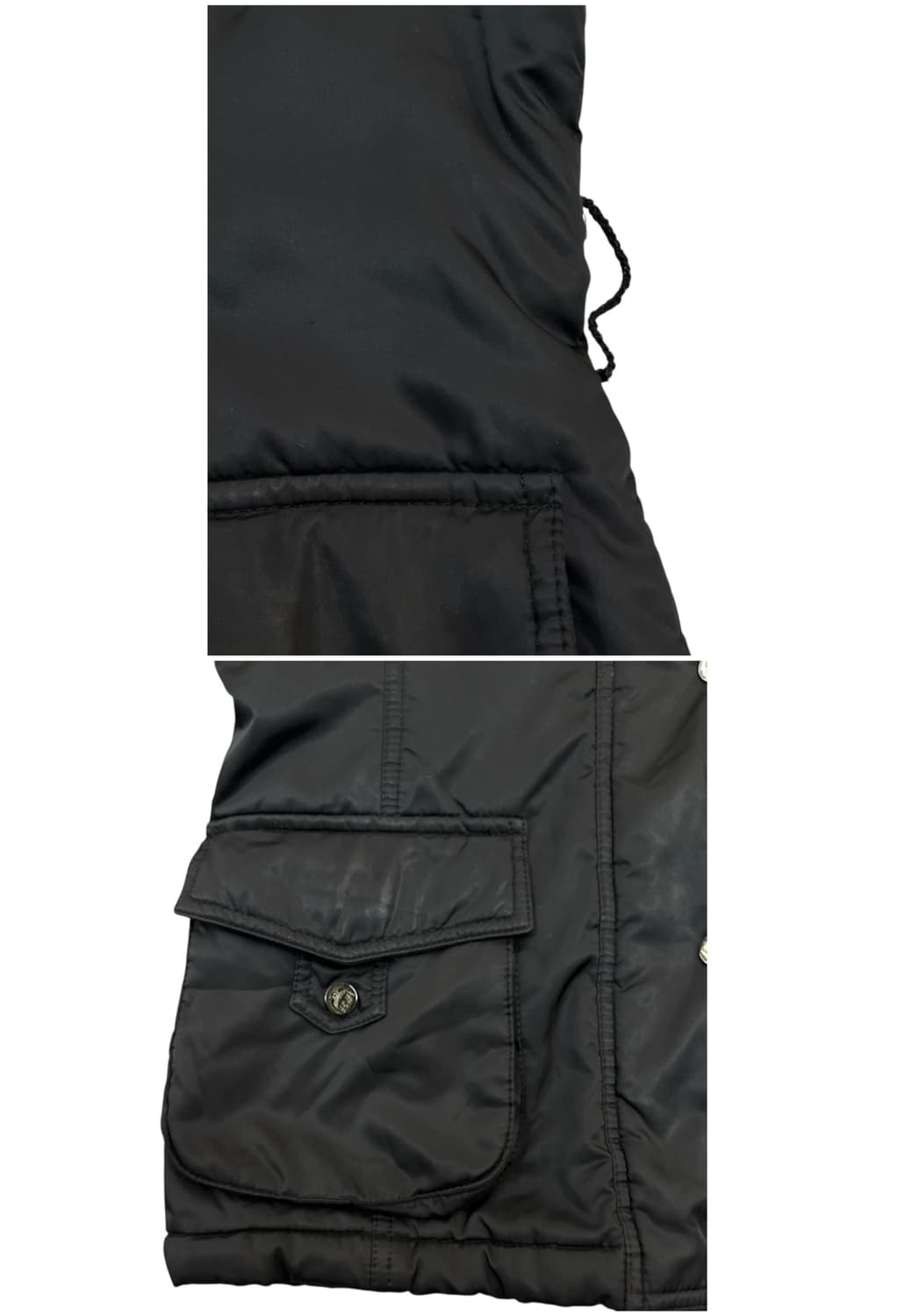 엠씨엠 MCM 라쿤털 후드 자켓 블랙 90 #csz2136 상품이미지7