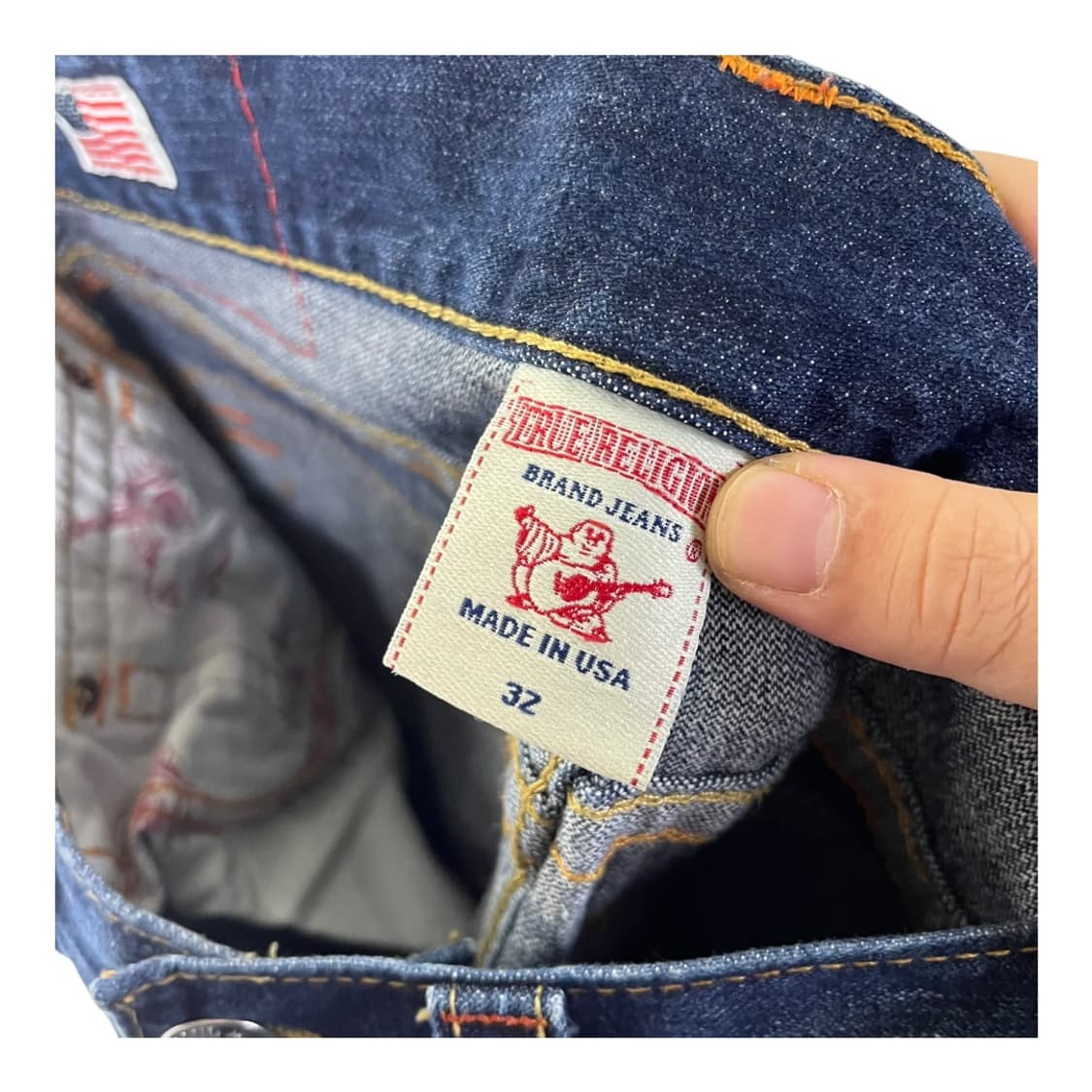 [True Religion] 트루릴리전 조이 세미부츠컷 데님팬츠 상품이미지5