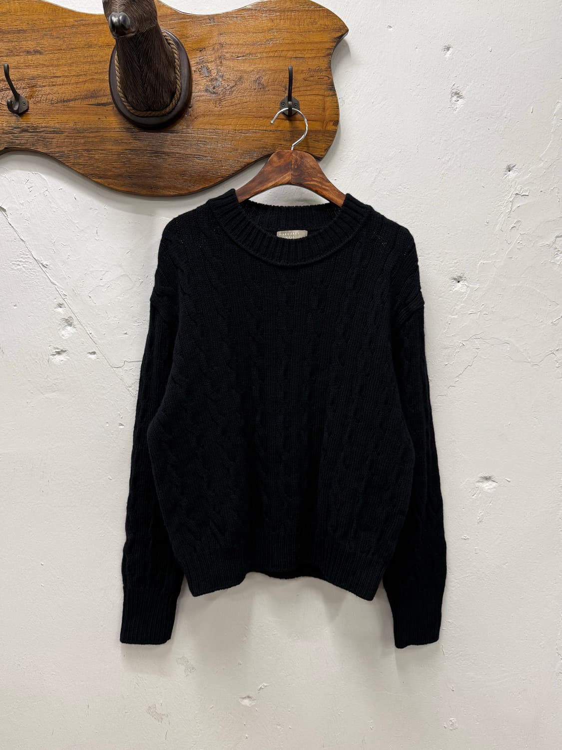 66) MARGARET HOWELL Cable Knit Crewneck  상품이미지2