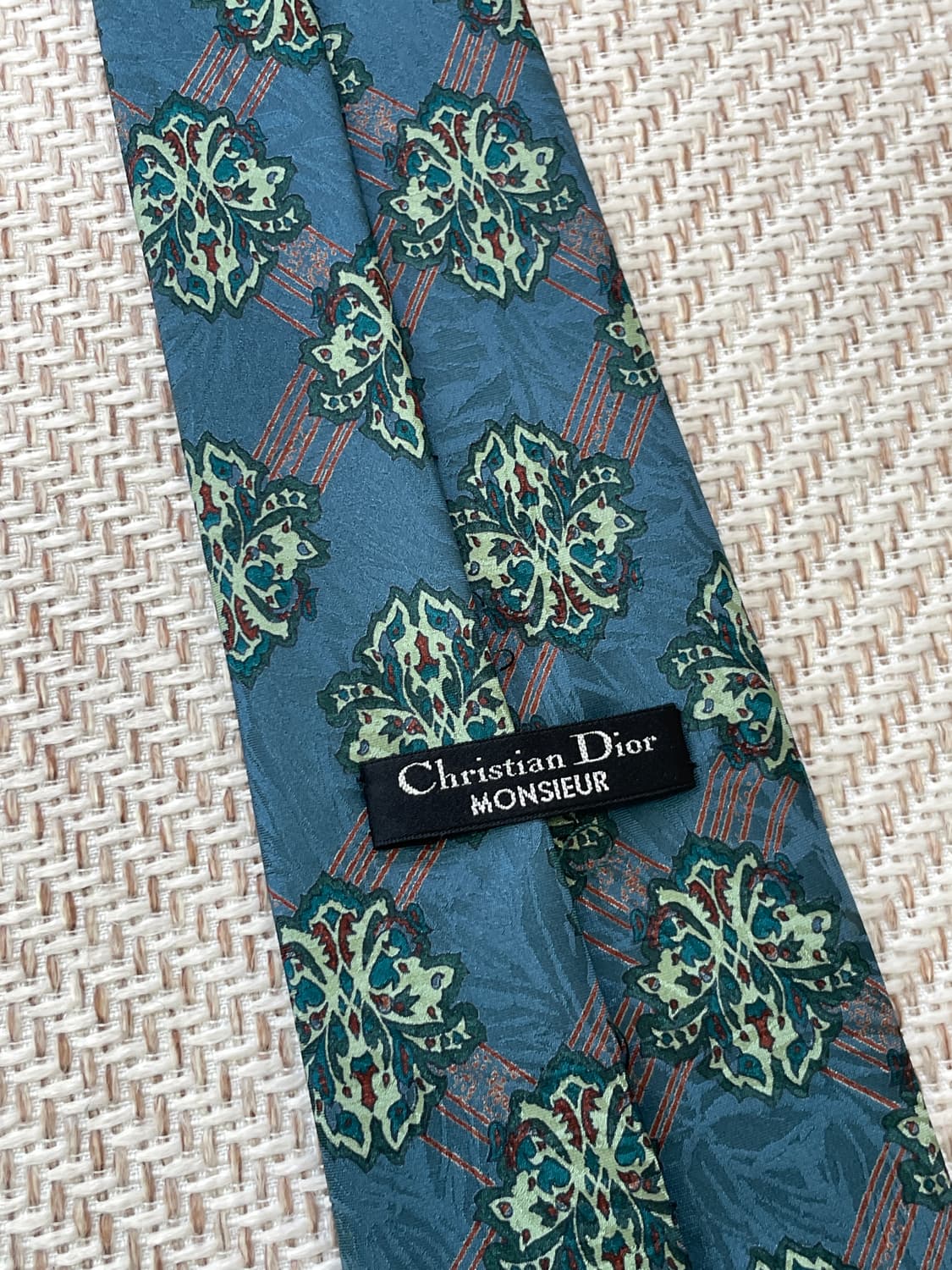 크리스찬 디올 페이즐리 넥타이  J03971 상품이미지5
