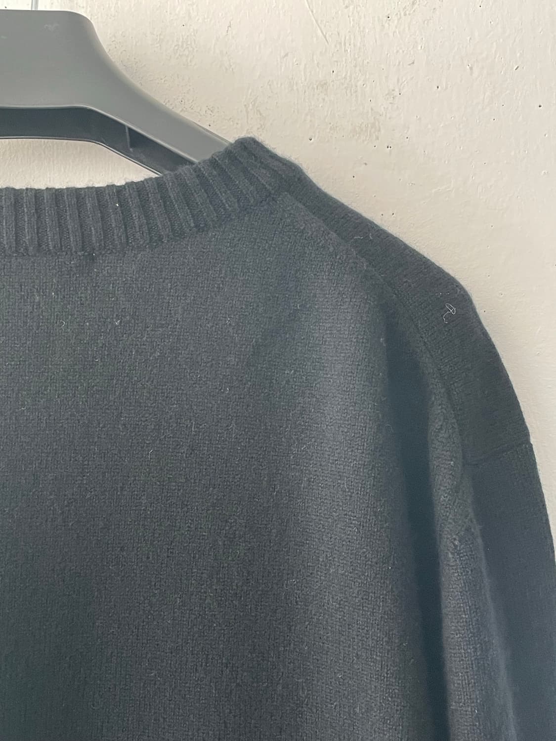 헤리 더비 레더 패치 니트 새제품 상품이미지10