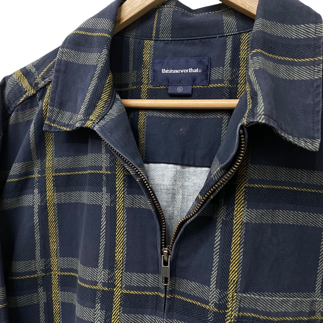 디네댓 체크 자켓 상품이미지3