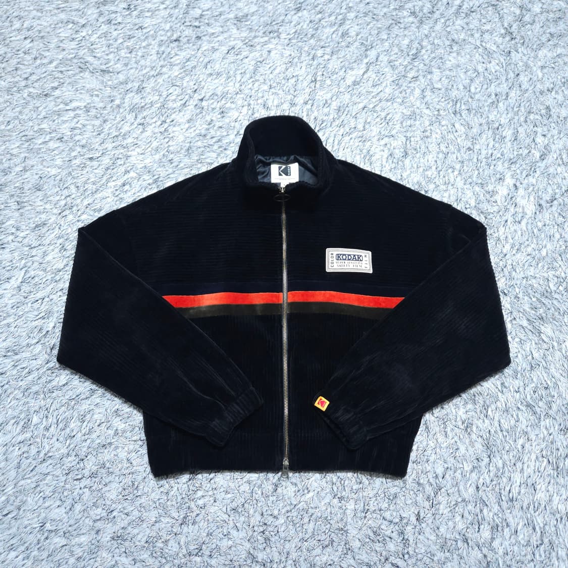 코닥) S 여자 코듀로이 밸벳 집업점퍼 / 왕눈이샵 상품이미지1