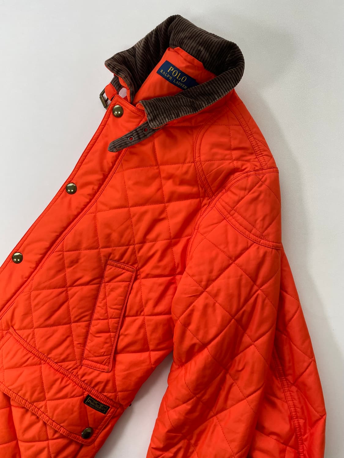 [M] 폴로 랄프로렌 여성 코듀로이 카라 퀼팅 자켓 상품이미지3