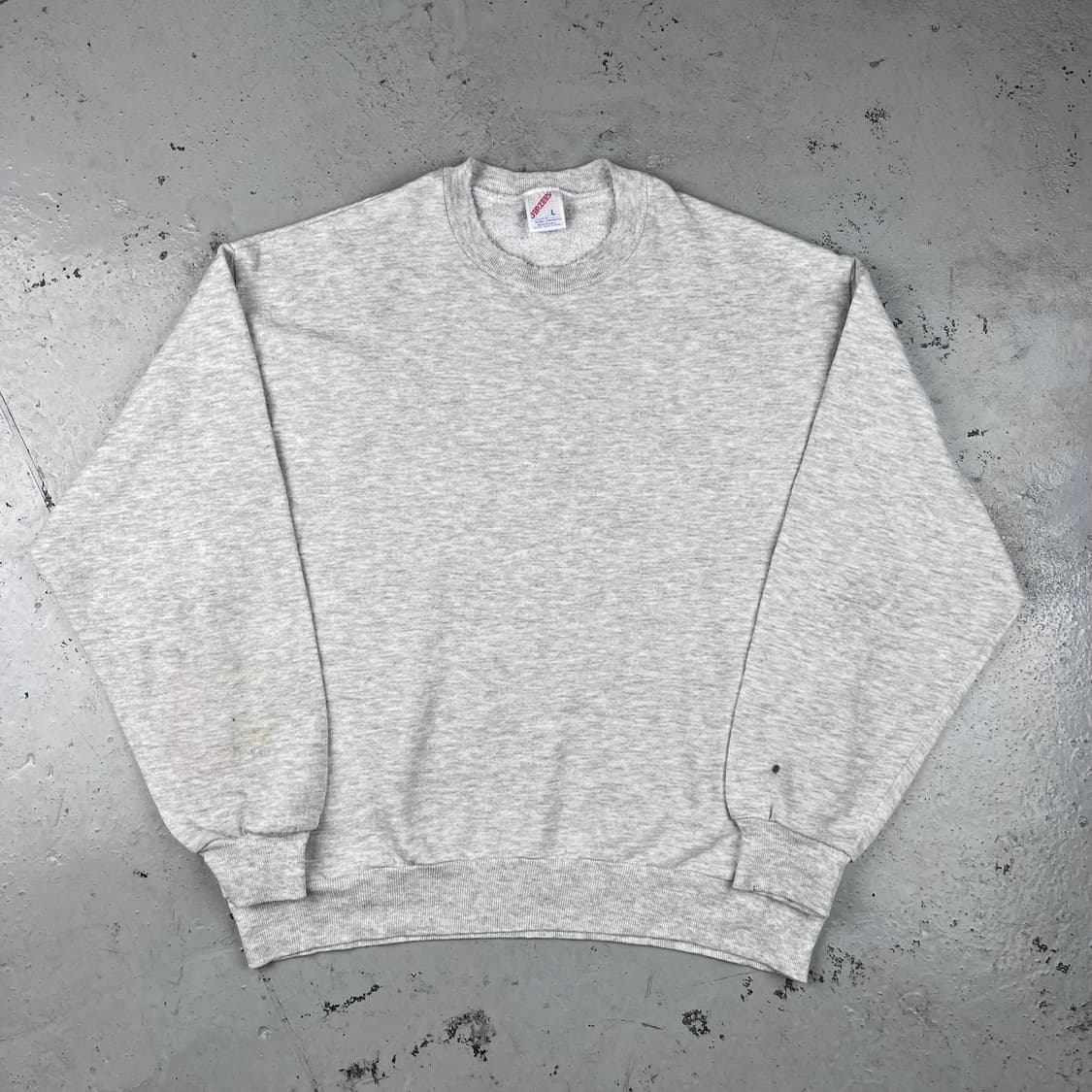 빈티지 블랭크 스웻셔츠 헤더그레이 상품이미지3