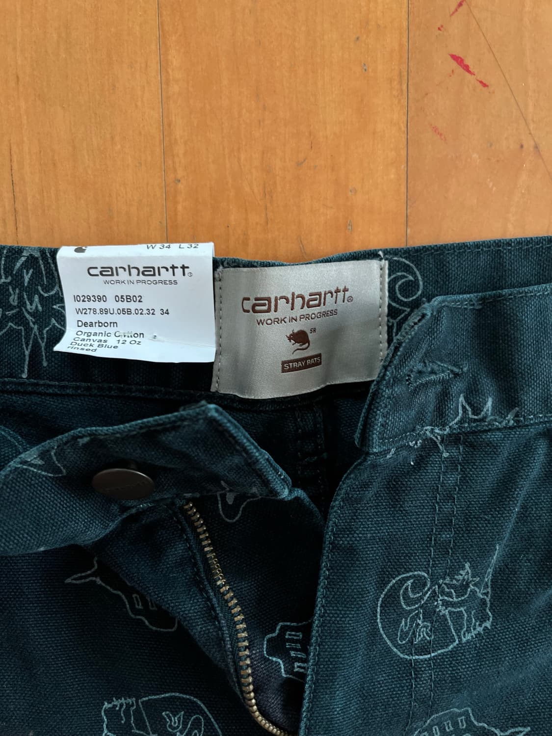 Stray Rats Carhartt WIP Smith Pant Tobac 상품이미지4