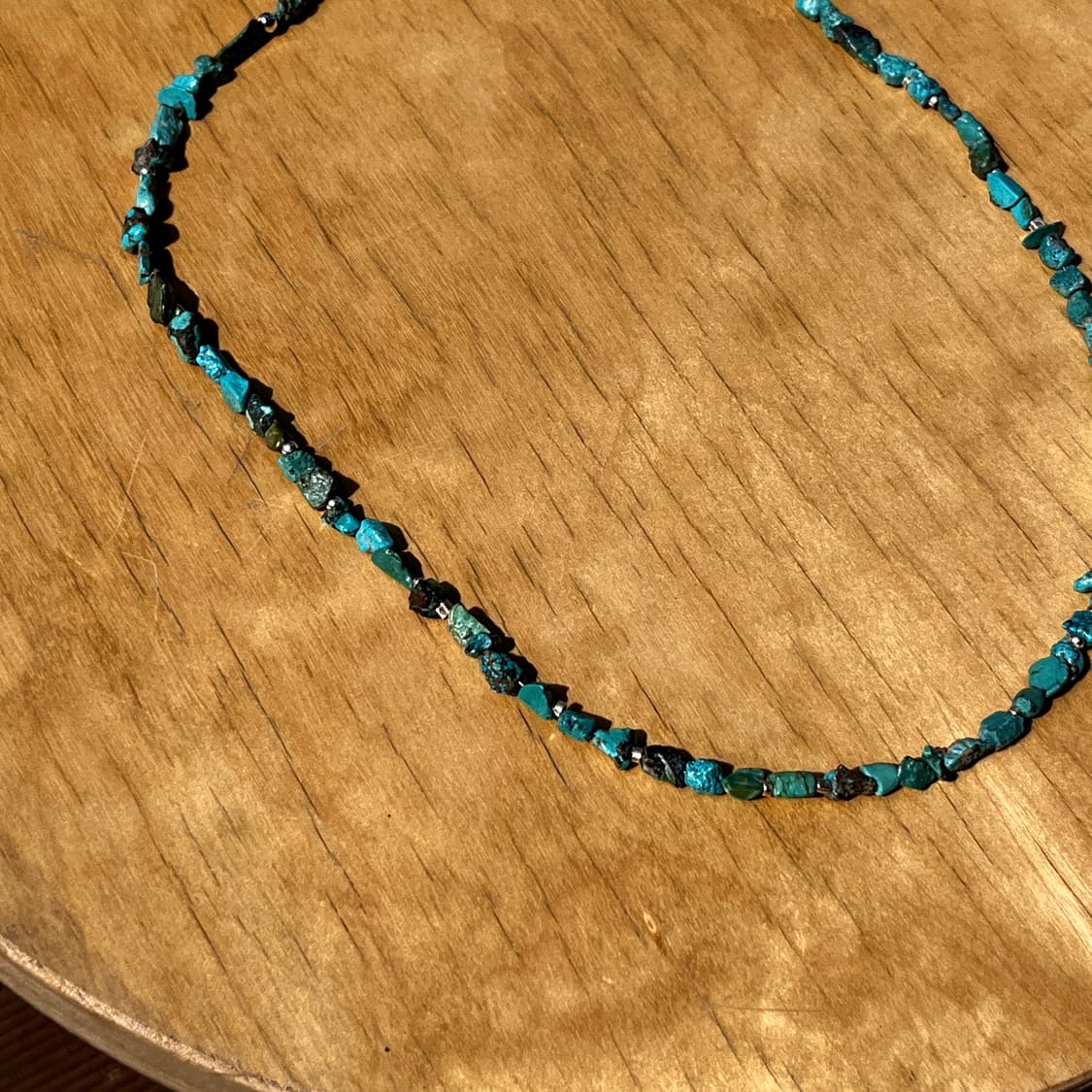 실버 비즈 터키석 네크리스 목걸이 인디언주얼리 네이티브아메리칸 상품이미지2